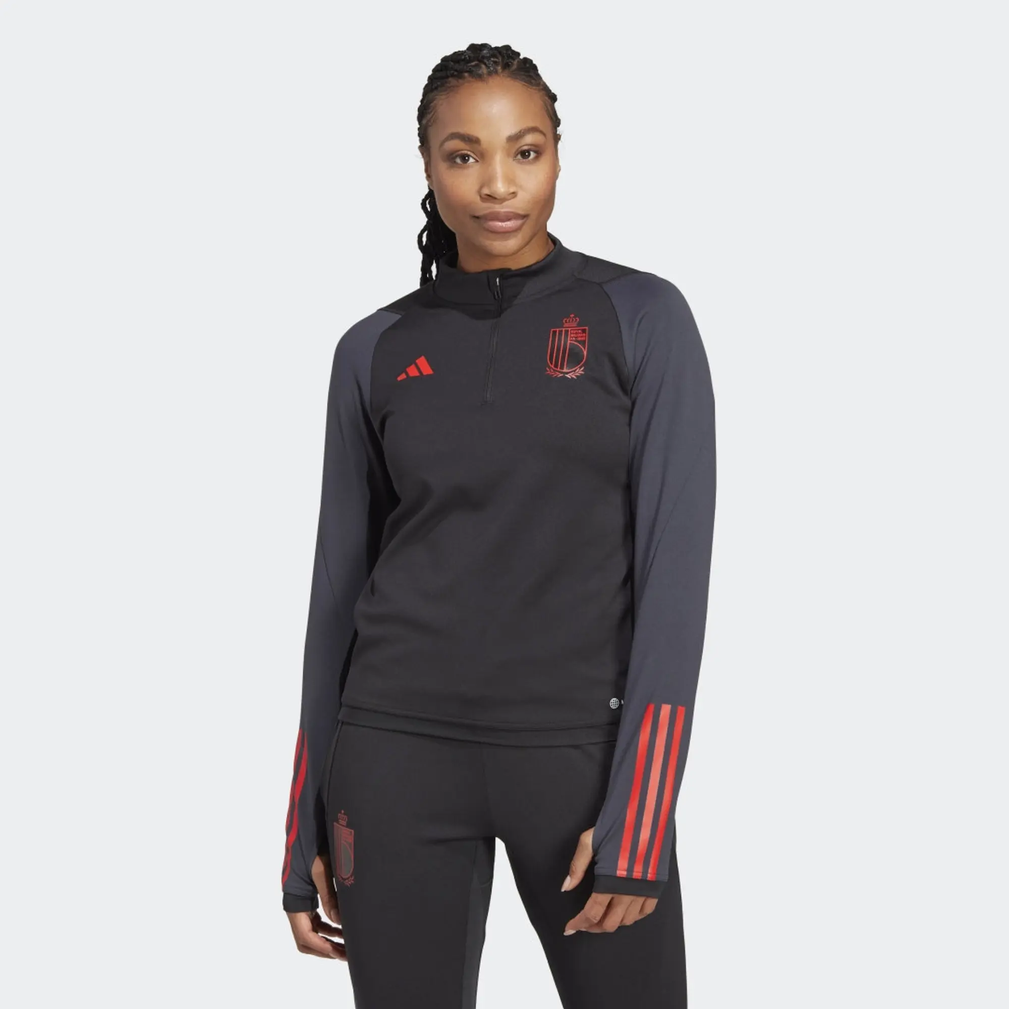 adidas Belgium Training Top - Black - Womens
