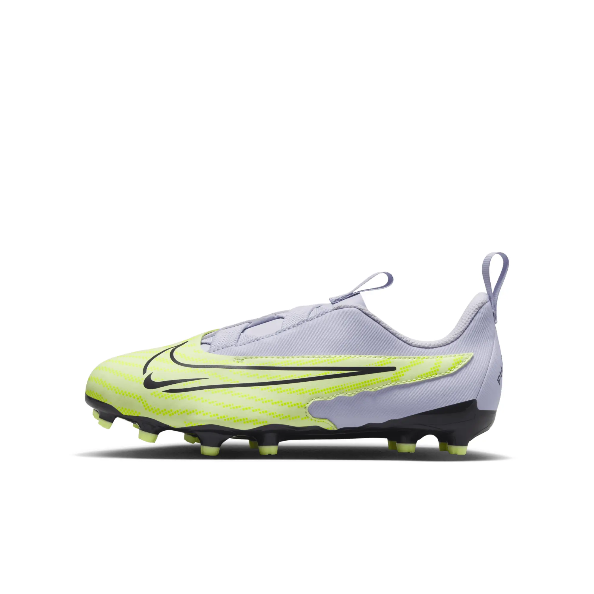 Nike Phantom Academy GX Junior Firm Ground Football Boots - Green