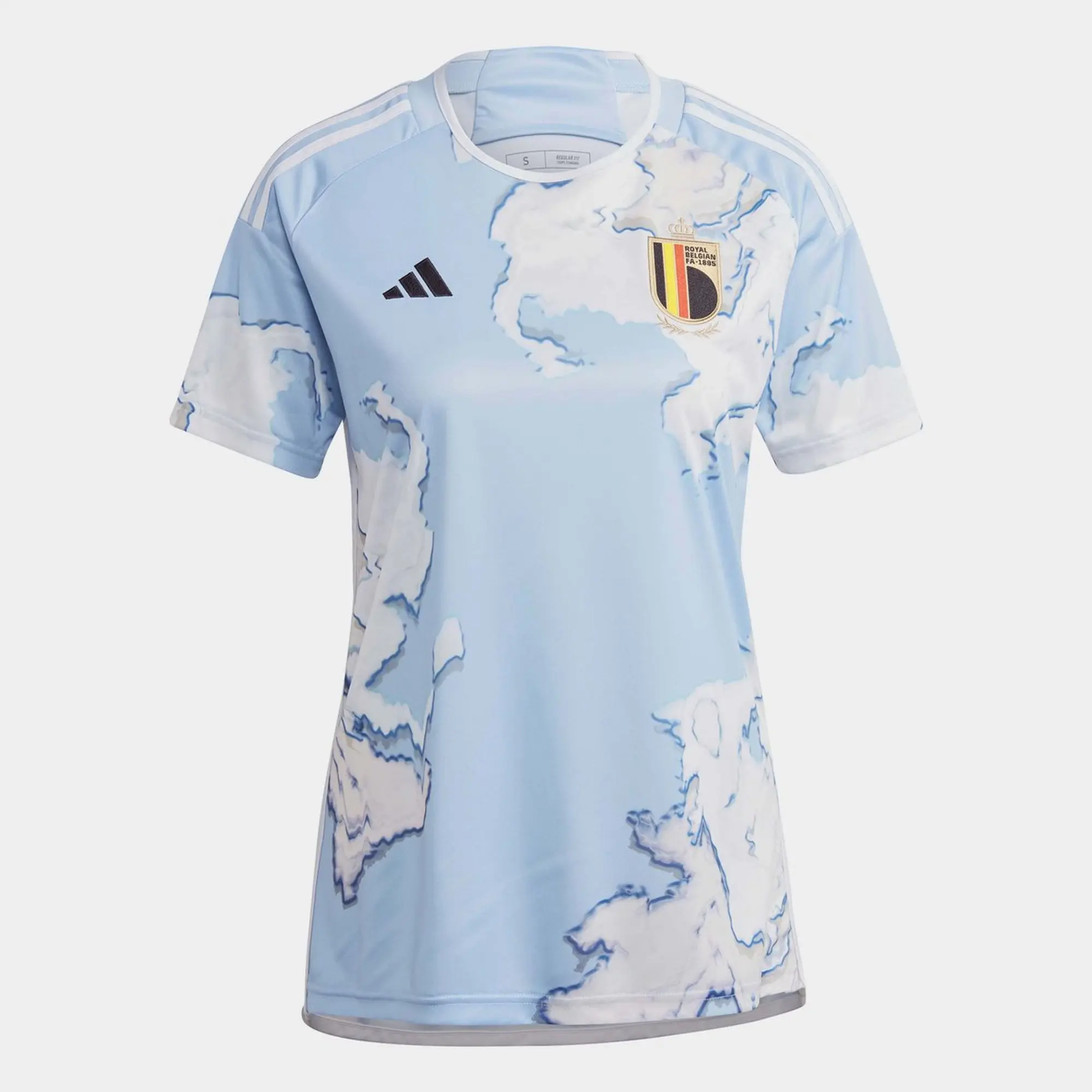 adidas Belgium Womens SS Away Shirt 2023