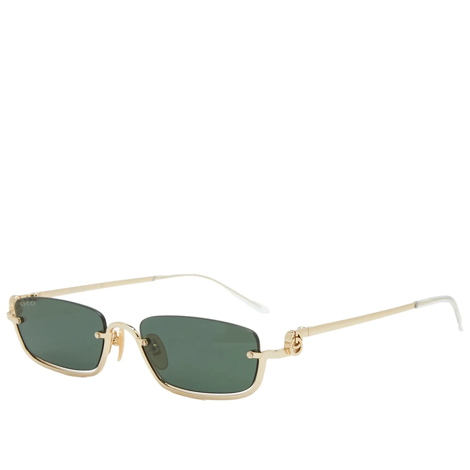 Gucci Men's Eyewear GG1278S Sunglasses Gold/Green
