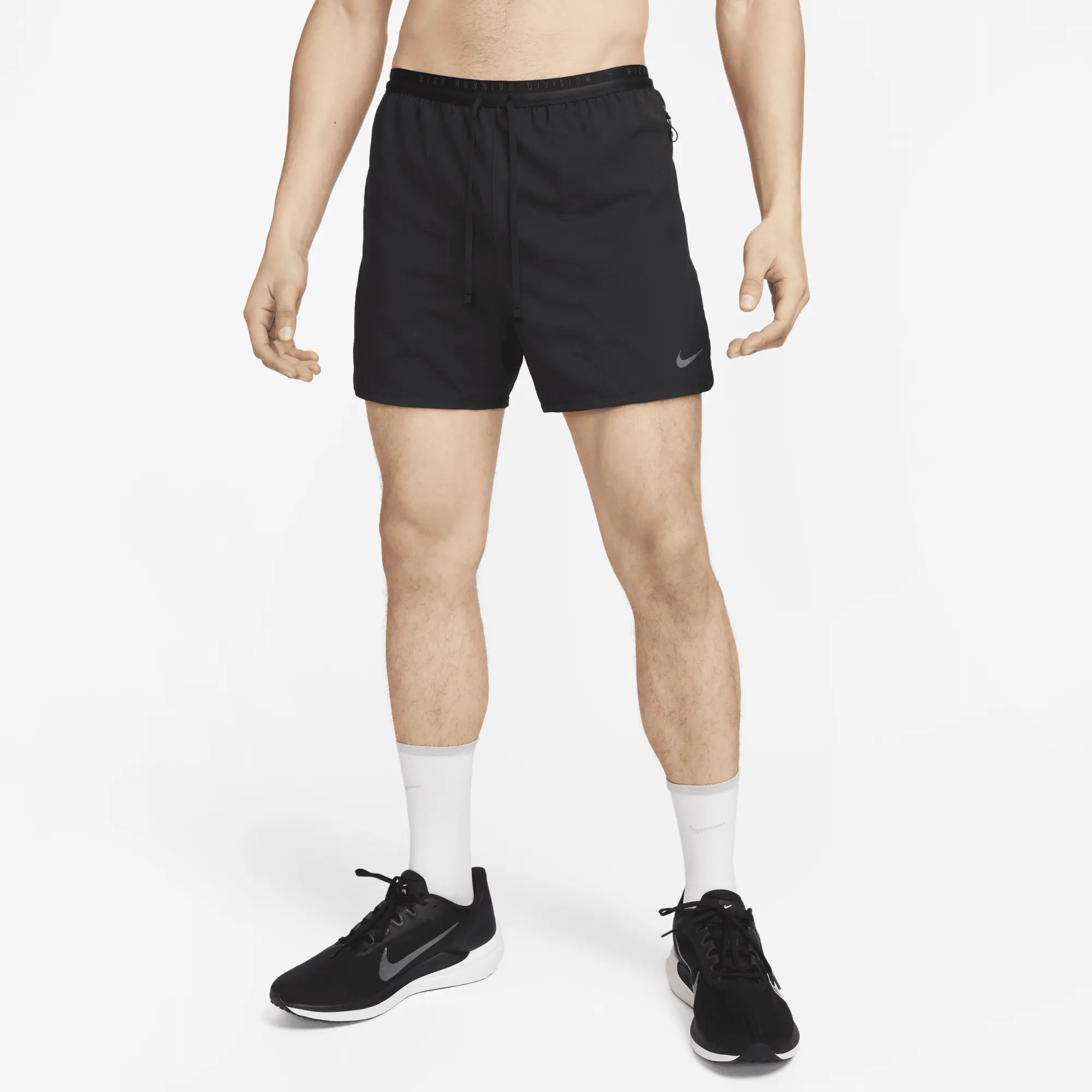 Nike Dri-FIT ADV Run Division Men's 10cm (approx.) Brief-Lined Running Shorts - Black