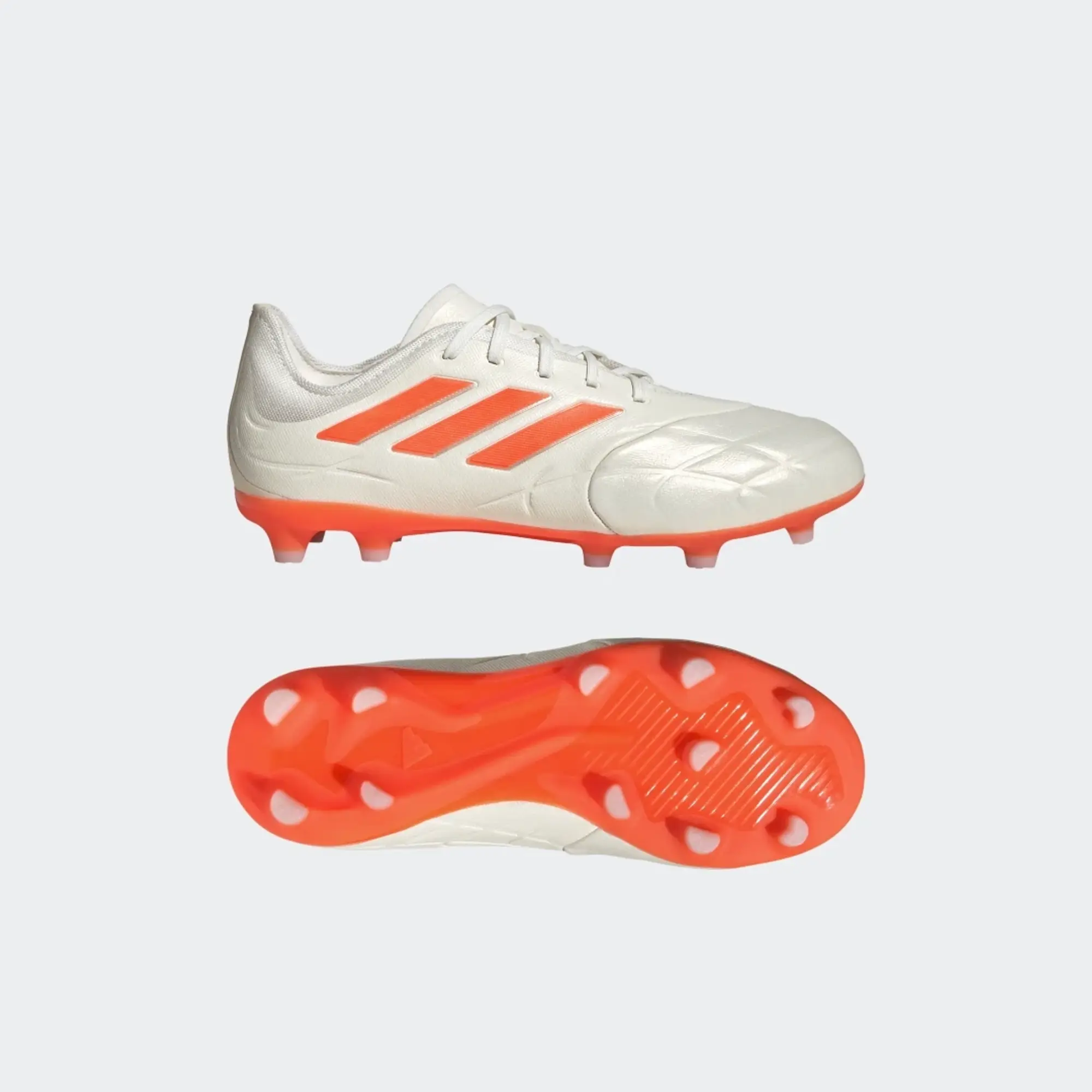 adidas Copa Pure.1 Firm Ground Boots - Off White / Team Solar Orange / Off White