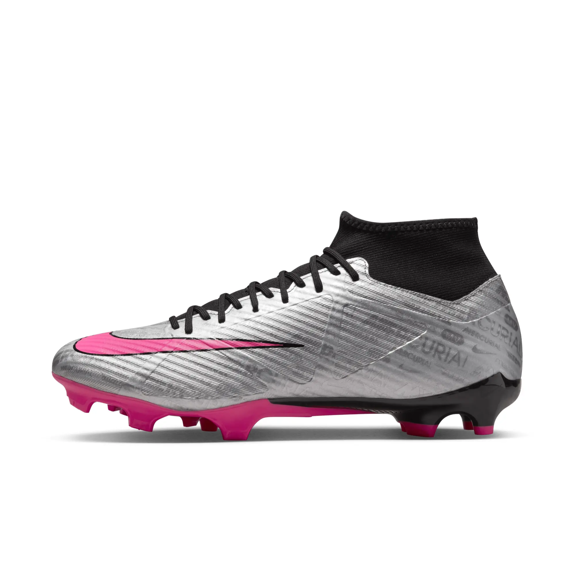 Nike Mercurial Superfly Academy DF FG Football Boots - Silver