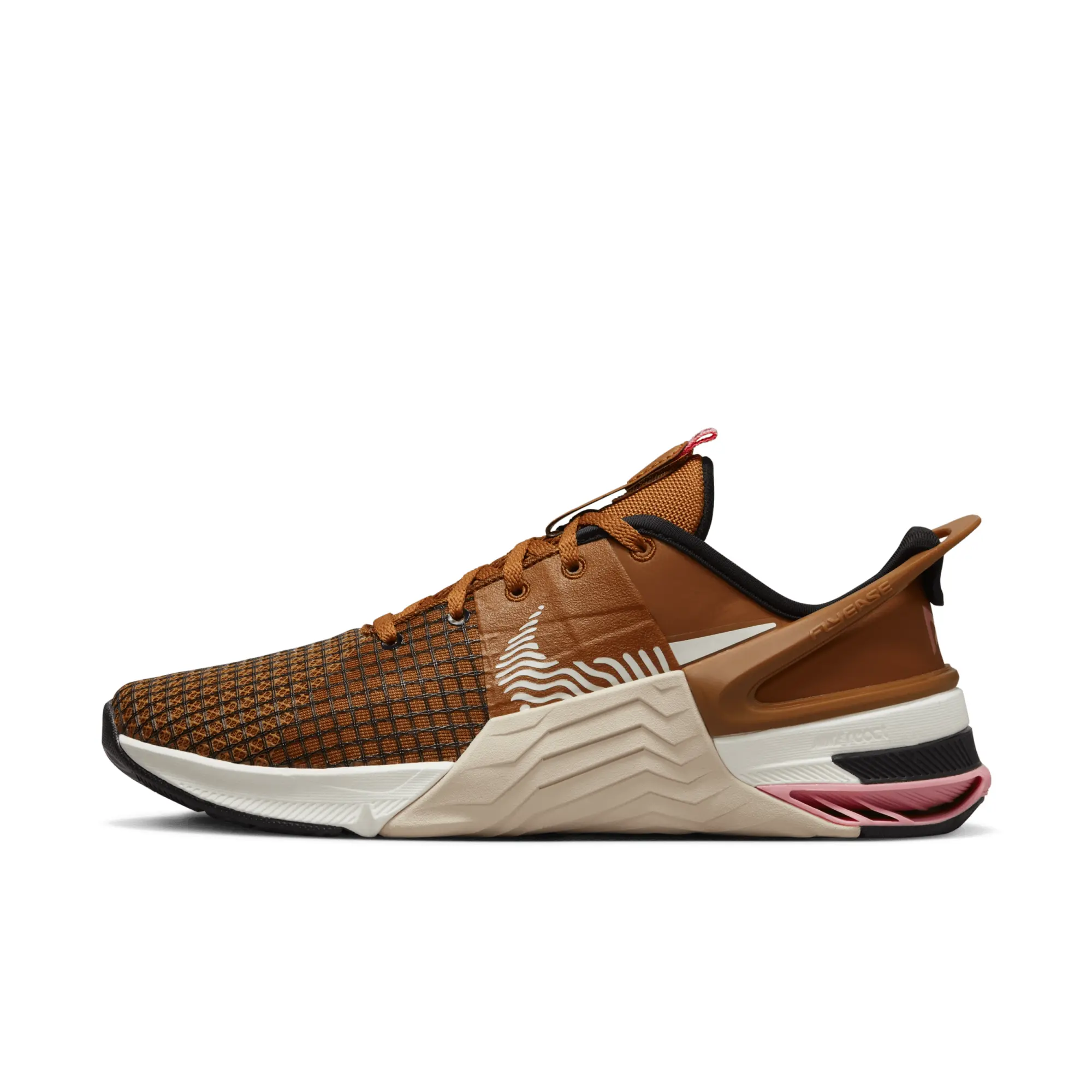 Nike Training Metcon Flyease 8 Trainer In Brown