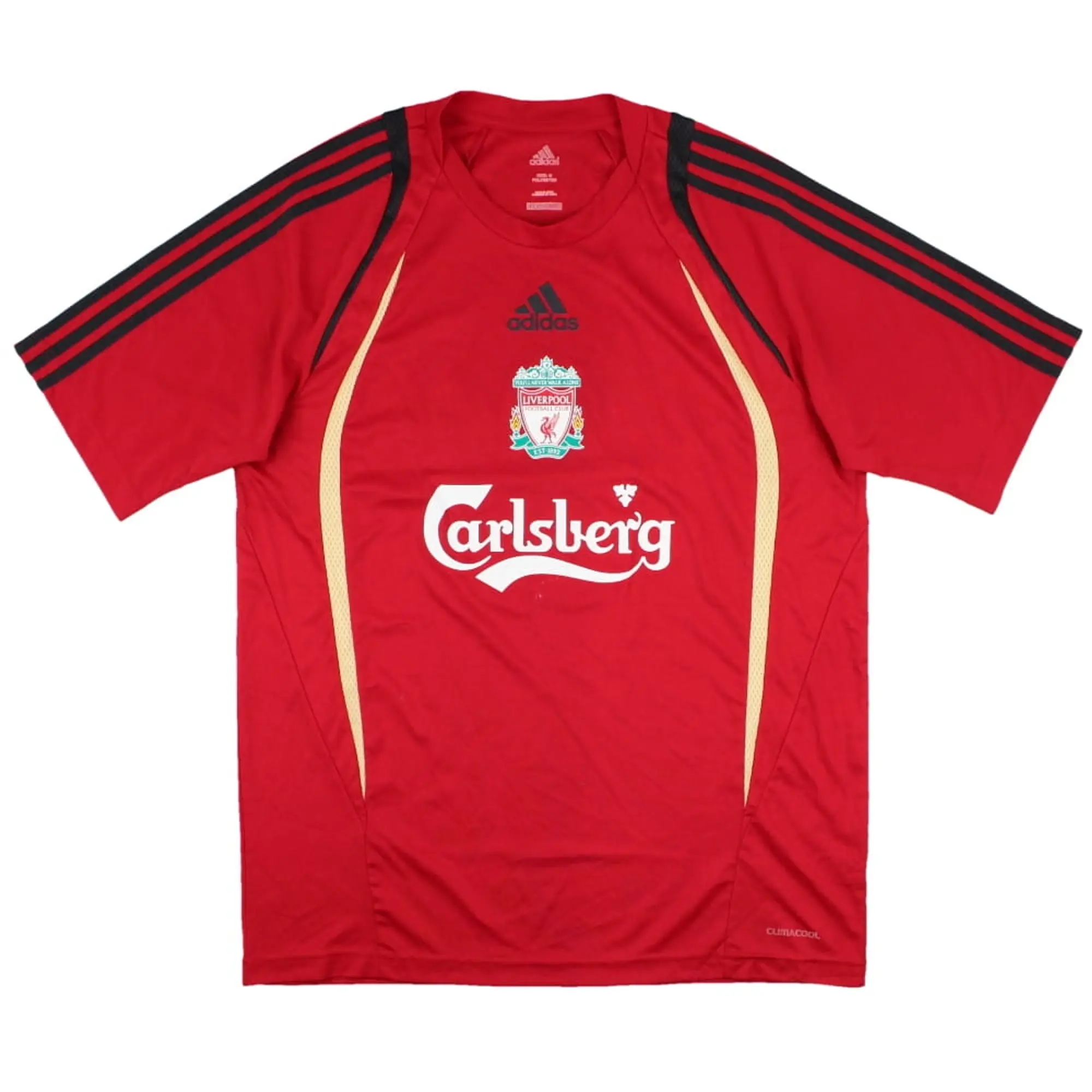 adidas Liverpool Mens SS Home Shirt 2008/09