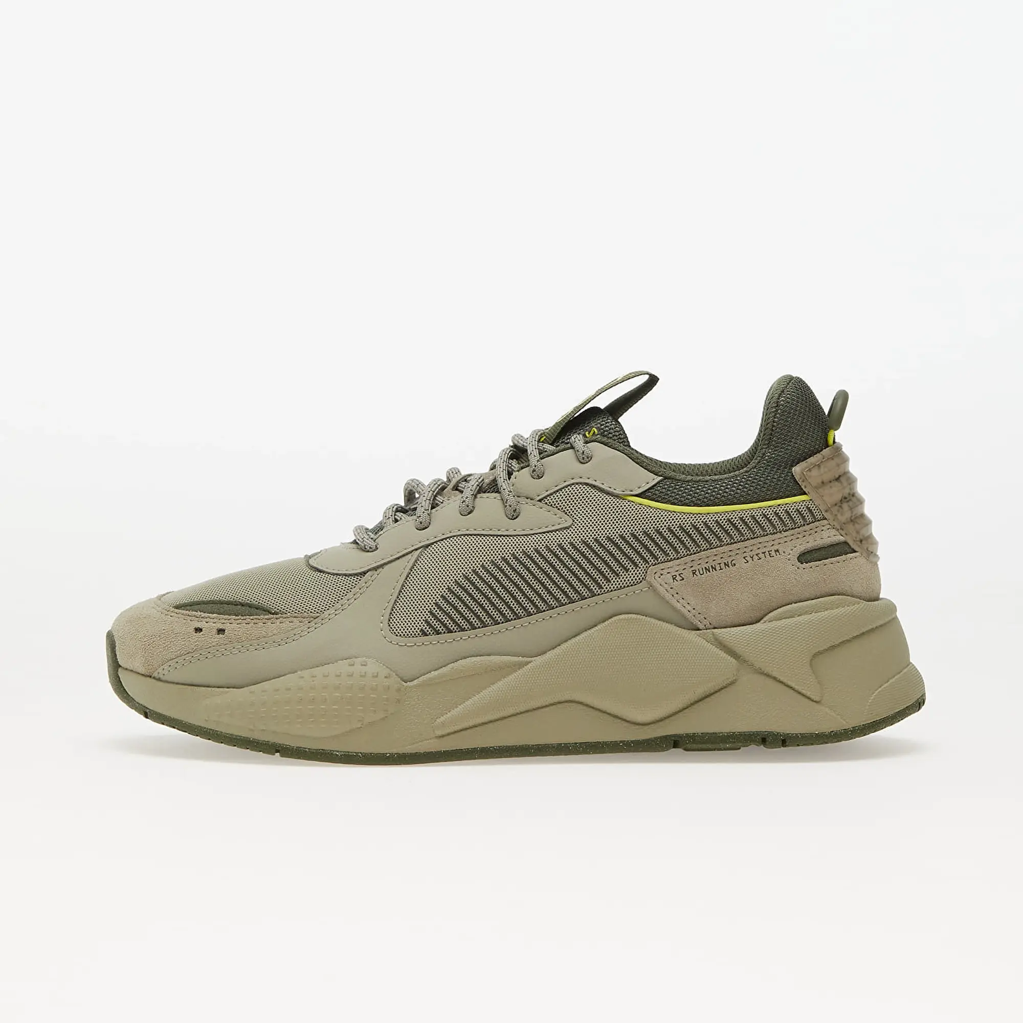 PUMA RS-X Elevated Hike Sneakers, Birch Tree/Green Moss