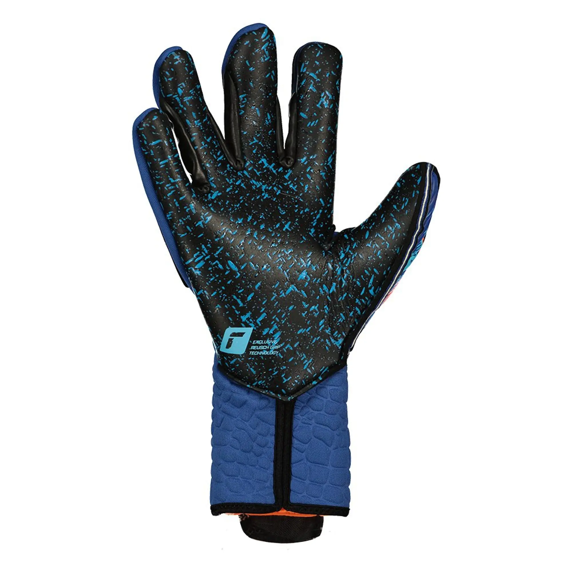 Reusch Goalkeeper Gloves Attrakt Fusion Strapless Adaptiveflex - Blue