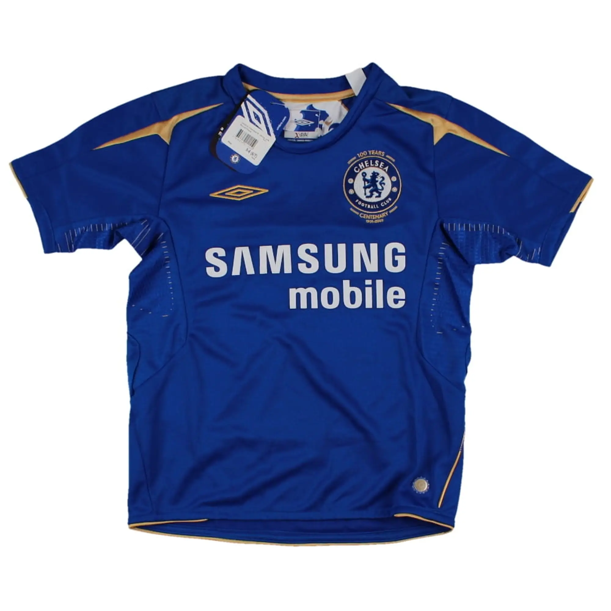 Umbro Chelsea Boys SS Home Shirt 2005/06