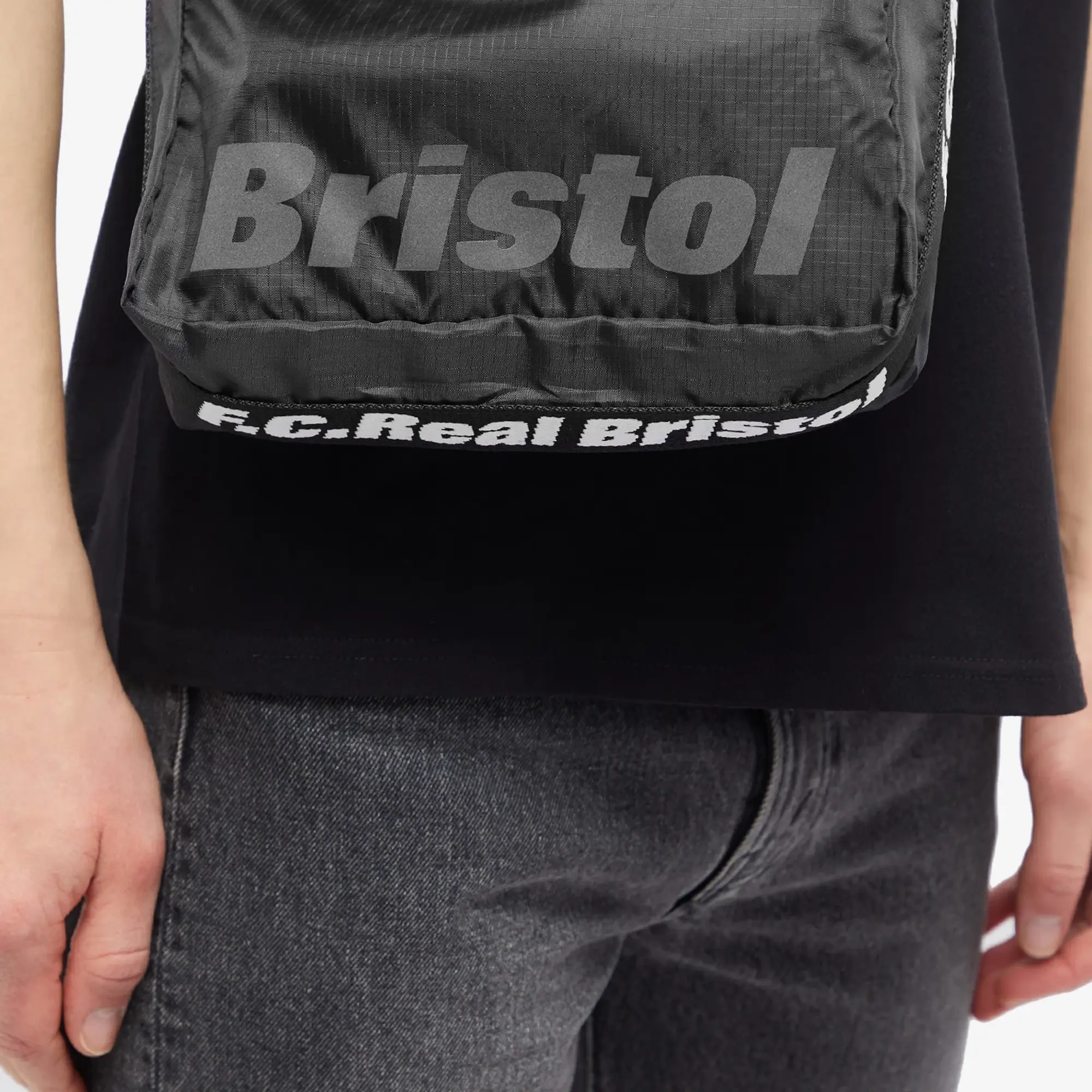 F.C. Real Bristol FC Real Bristol 2-Way Small Shoulder Bag Black