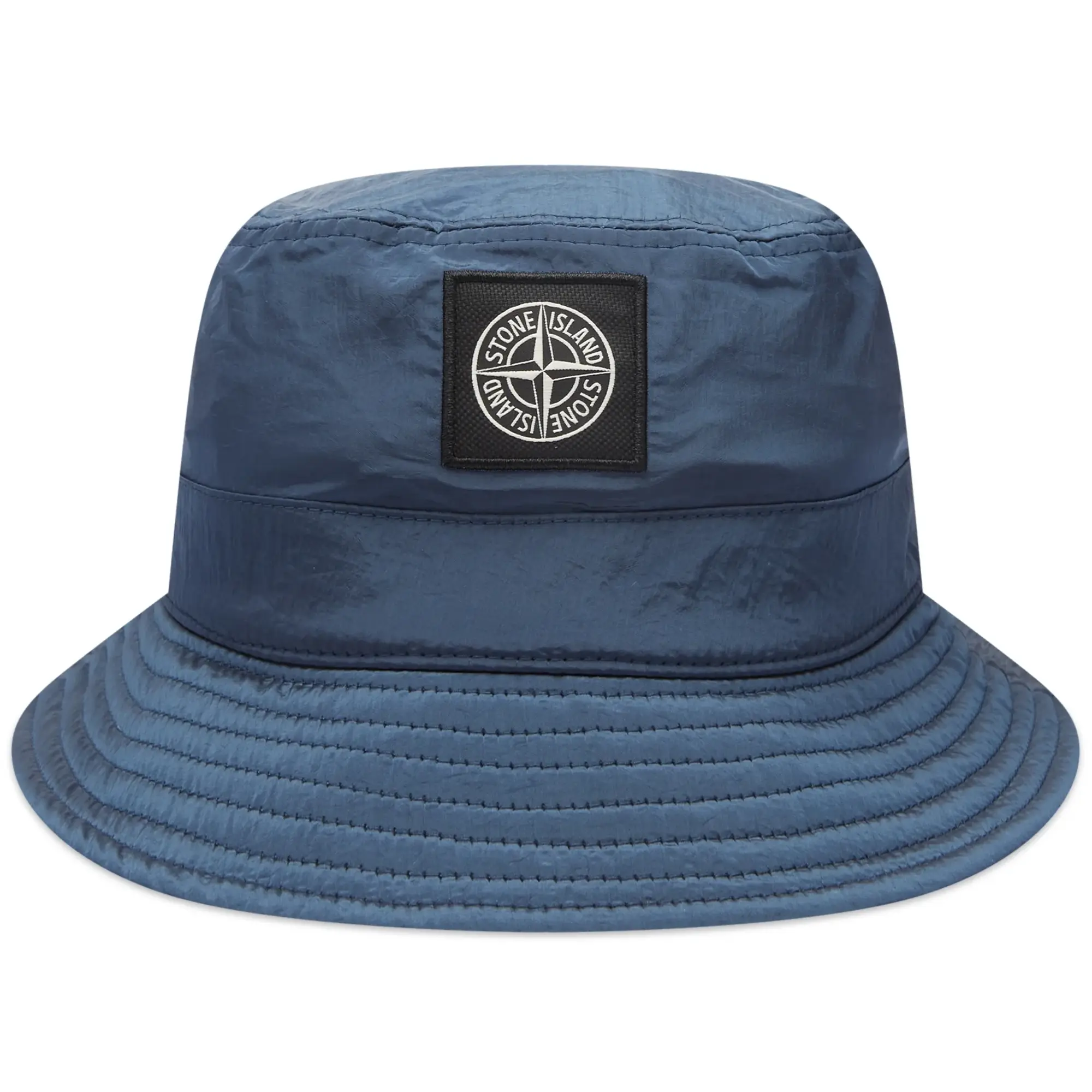 Stone Island Men's Nylon Metal Bucket Hat Dark Blue
