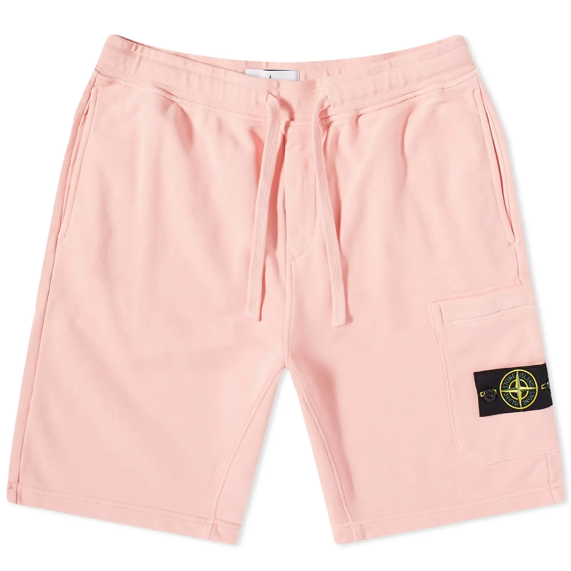 Stone Island Garment Dyed Sweat Short Pink