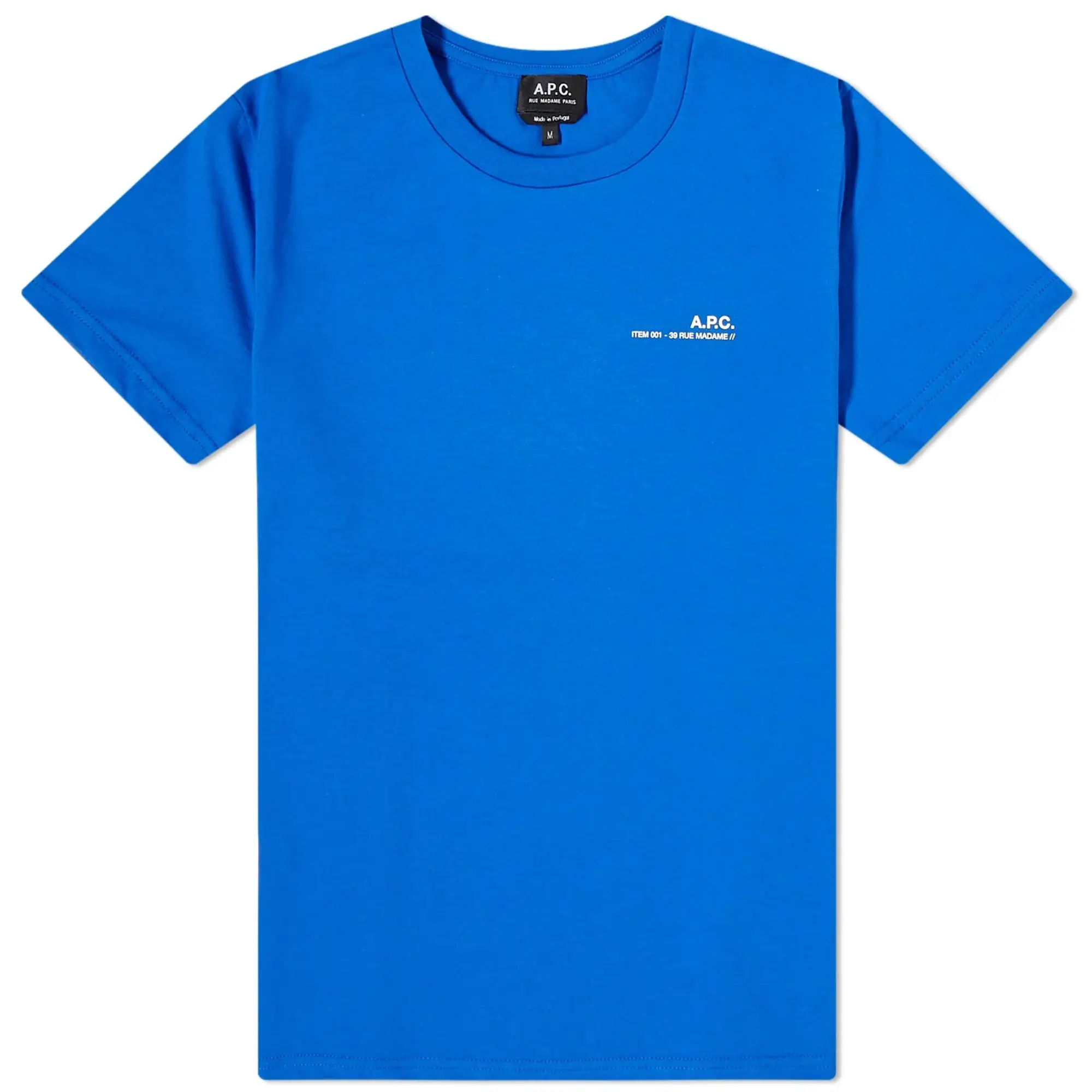 Asics A.P.C. Women's Item F Logo T-shirt Blue