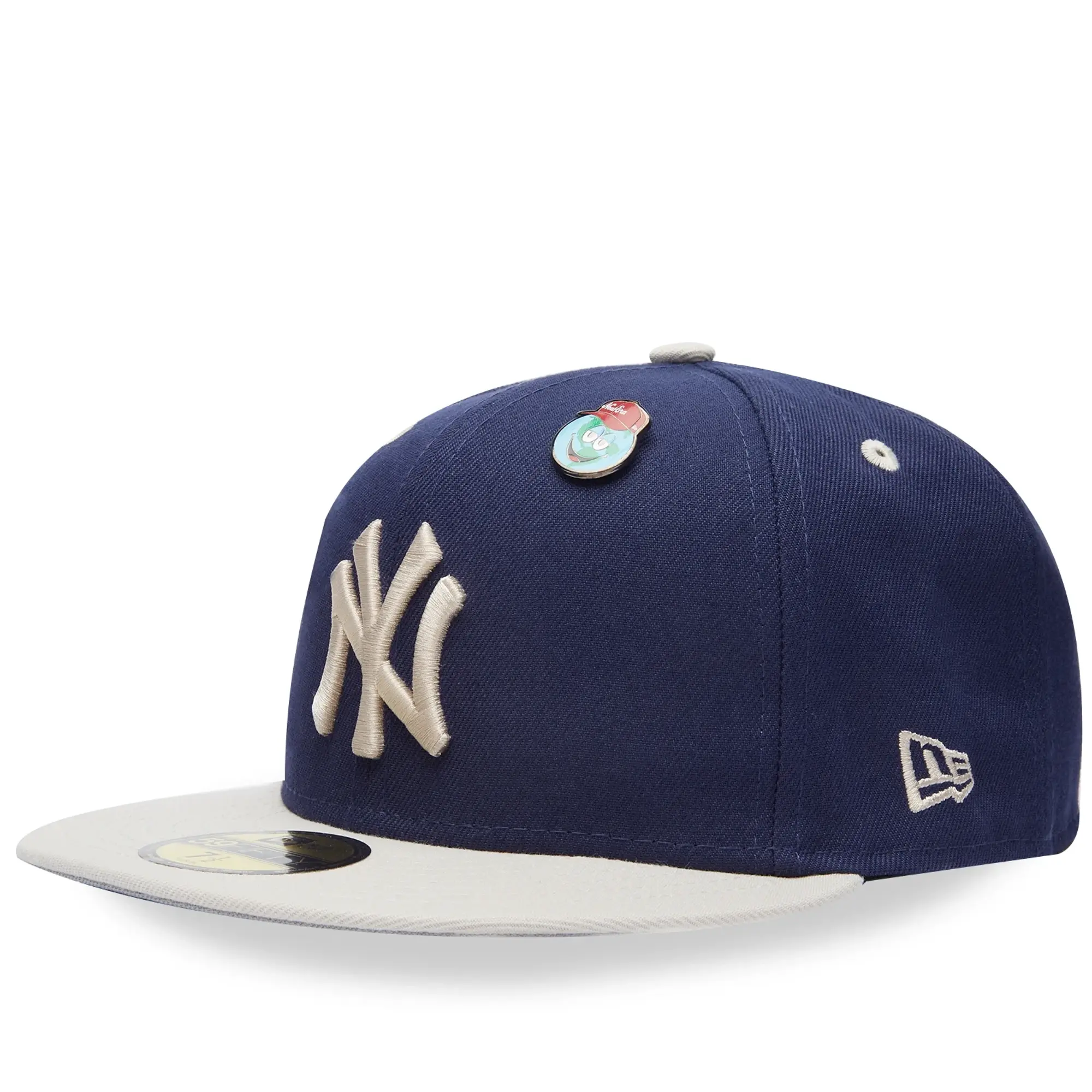 New Era New York Yankees World Series Pin 59Fifty Fitted Cap Navy