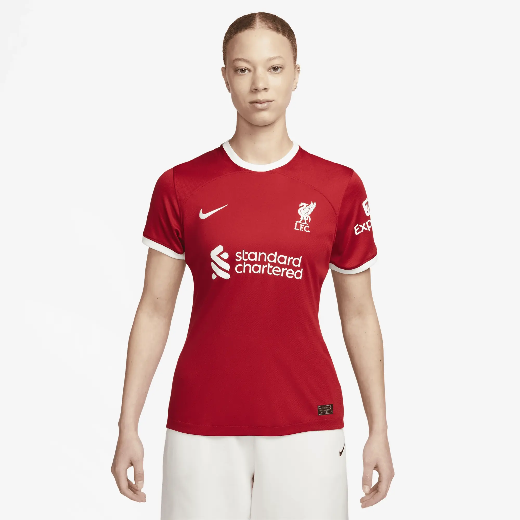 Nike Liverpool Womens SS Home Shirt 2023/24