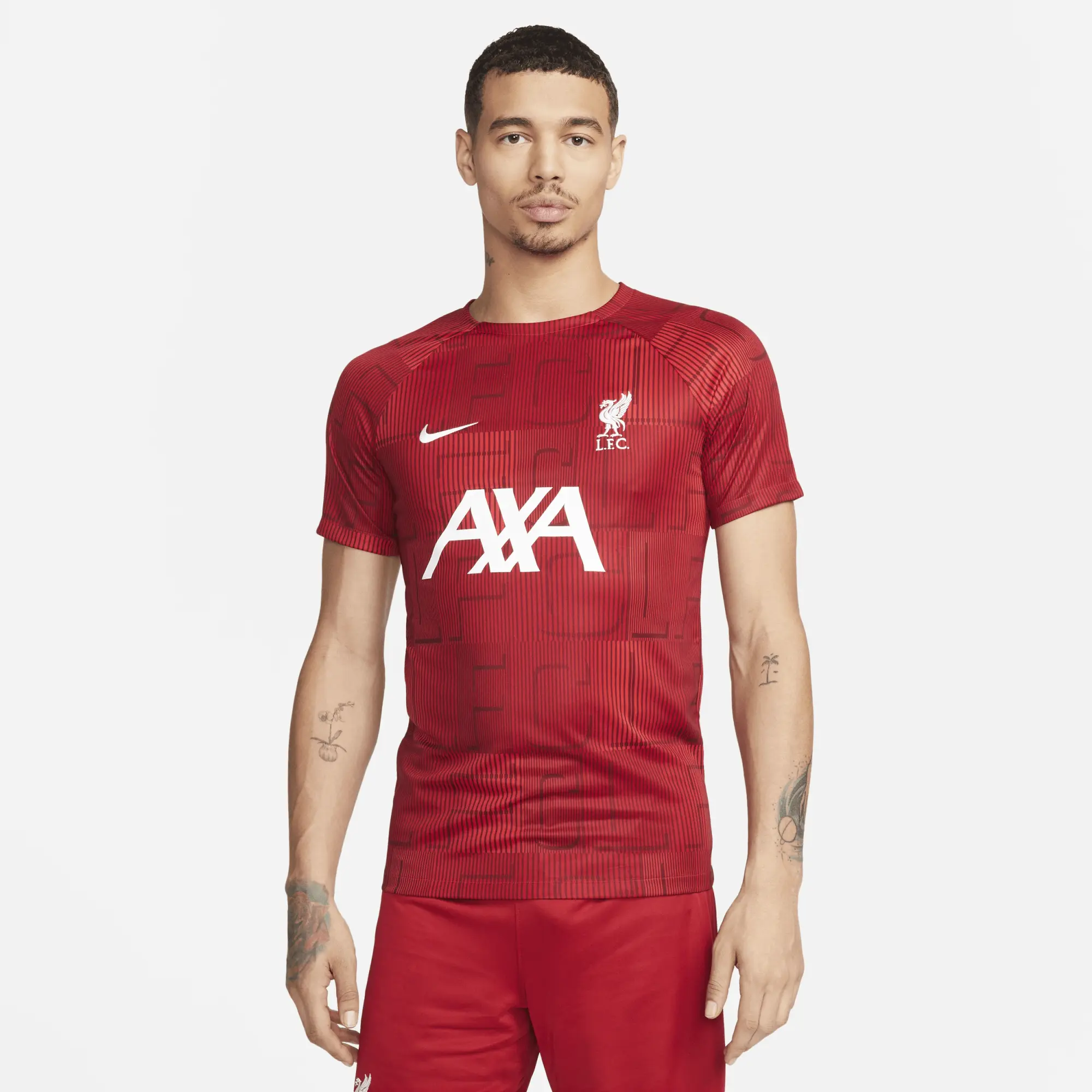 Nike Liverpool Mens SS Pre-Match Home Shirt 2023/24