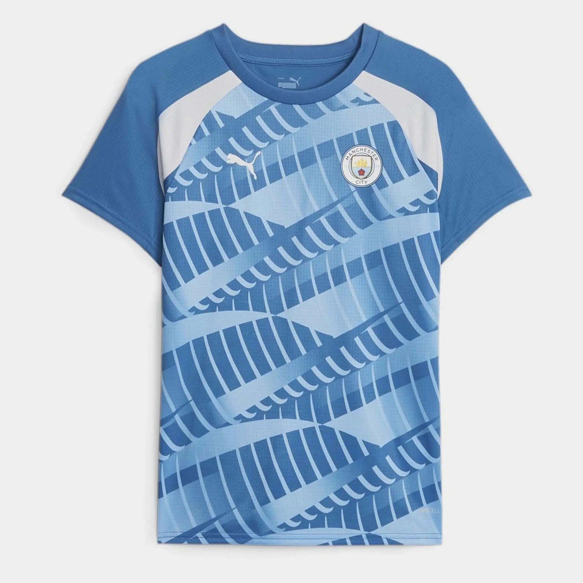 Puma Manchester City Womens SS Pre-Match Home Shirt 2023/24