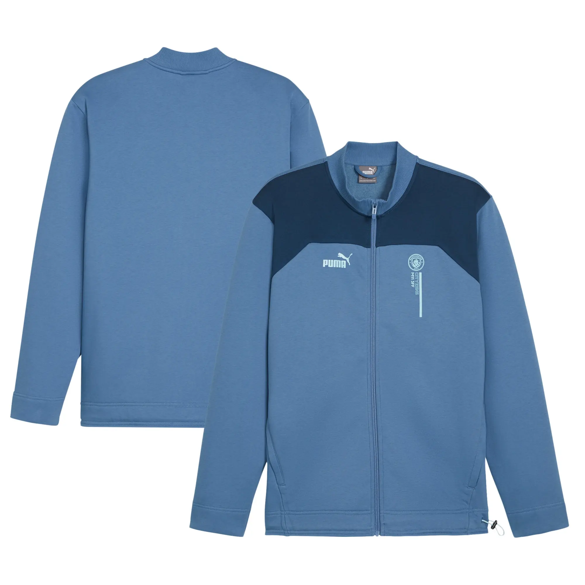 Manchester City Puma FtblCulture Track Jacket - Blue
