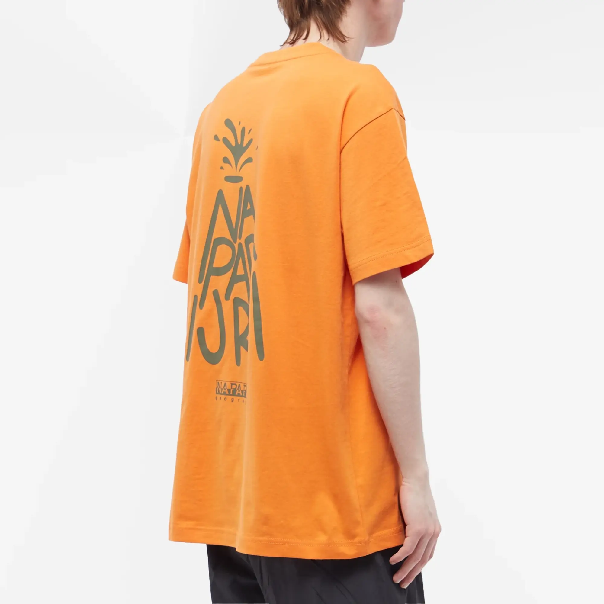 Napapijri Men's T-Shirt Orange