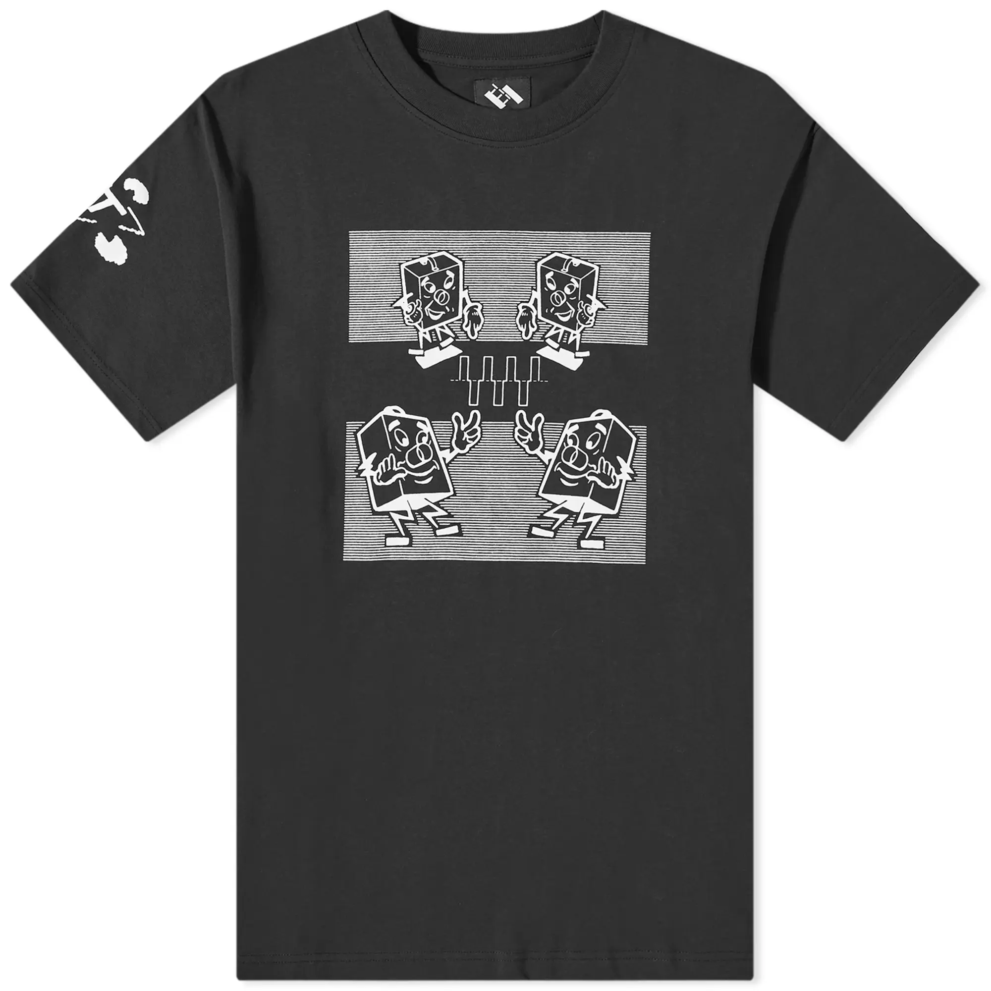 The Trilogy Tapes Men's Electronics T-Shirt Black