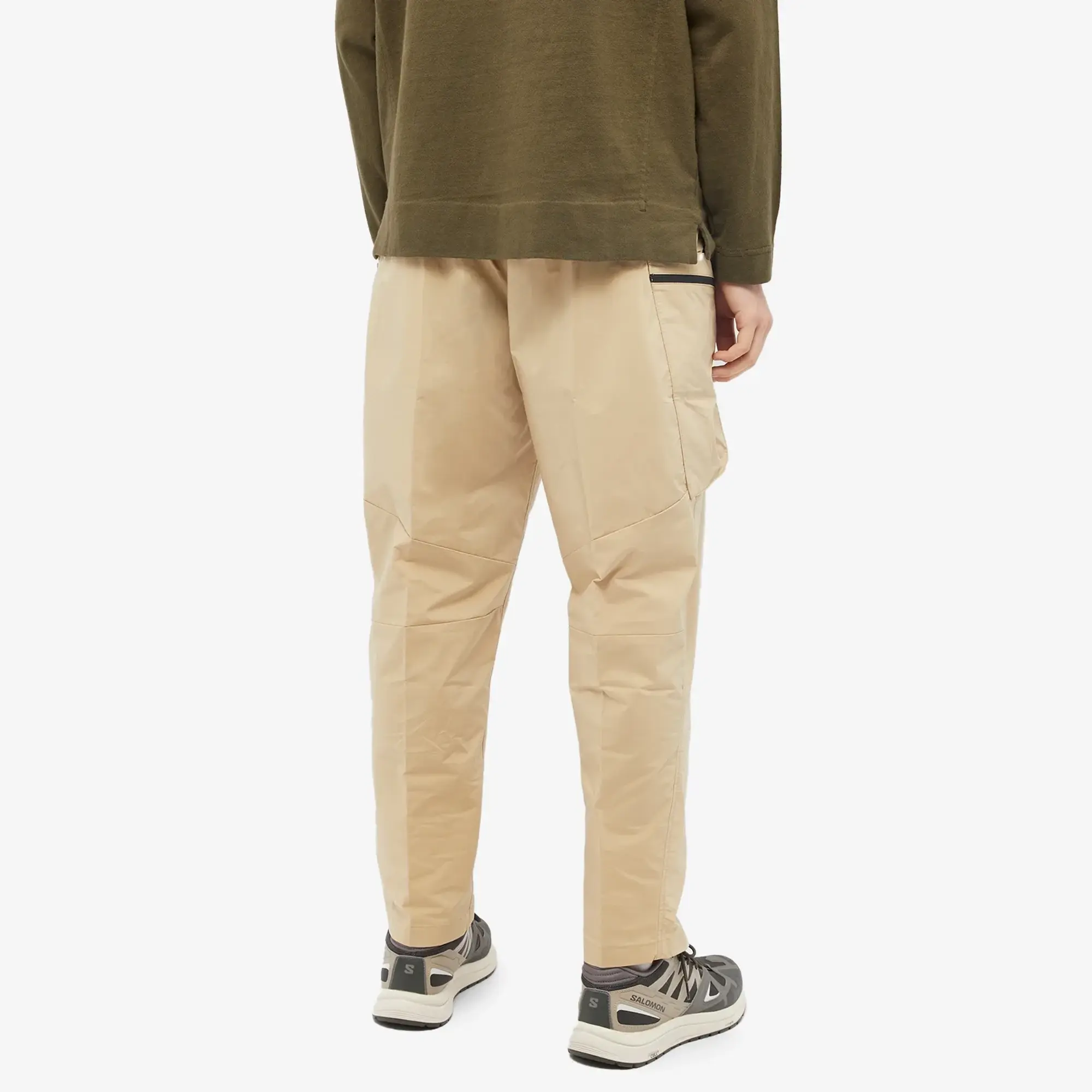 The North Face Black Series The North Face UE Men's Relaxed Woven Pants Khaki Stone