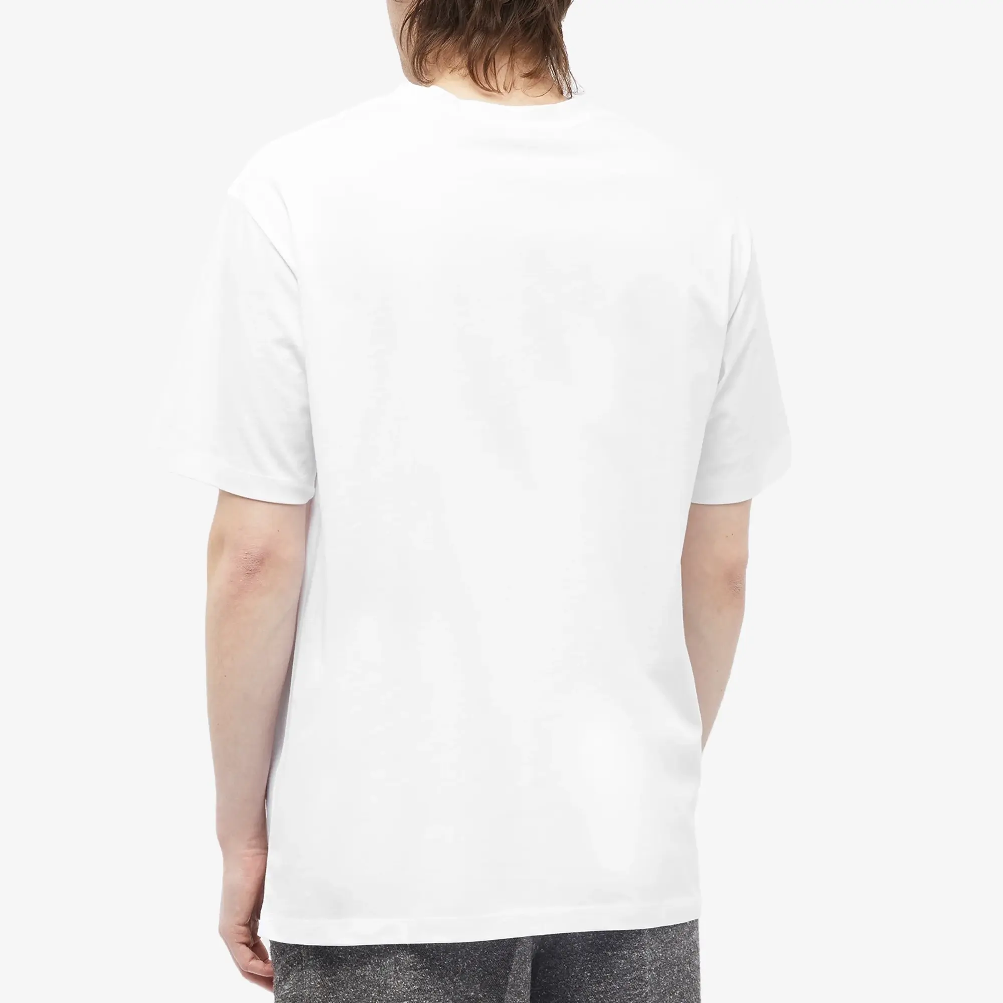 Balmain Men's Paris Logo T-Shirt White/Black