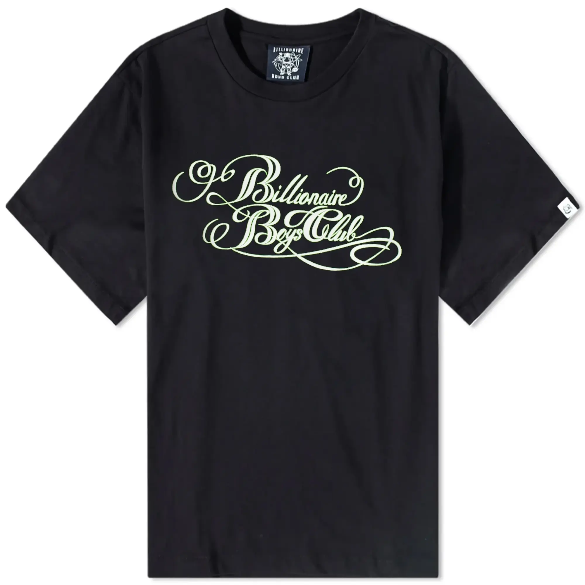 Billionaire Boys Club Men's Calligraphy Logo T-Shirt Black