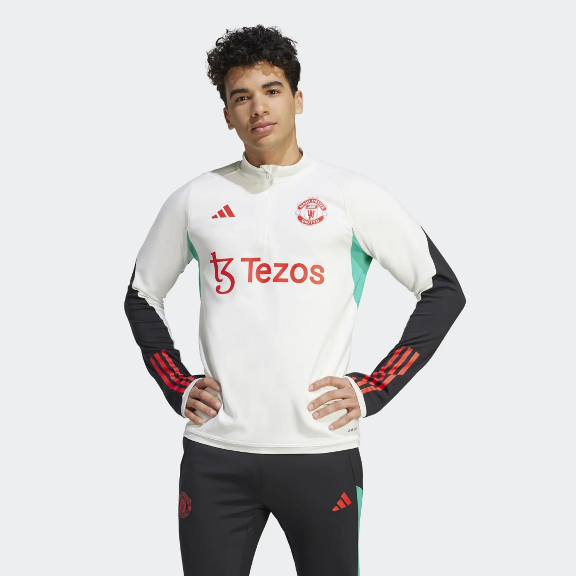 Adidas Football Manchester United Track Top In-White