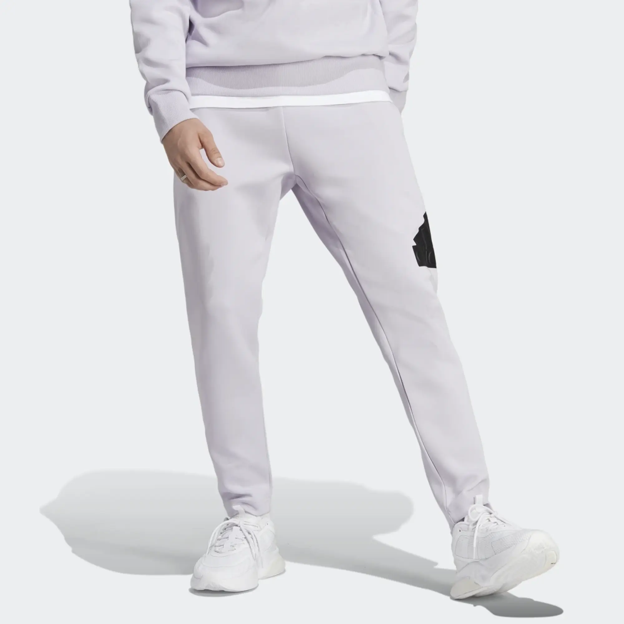 adidas Future Icons Badge of Sport Joggers - Silver Dawn
