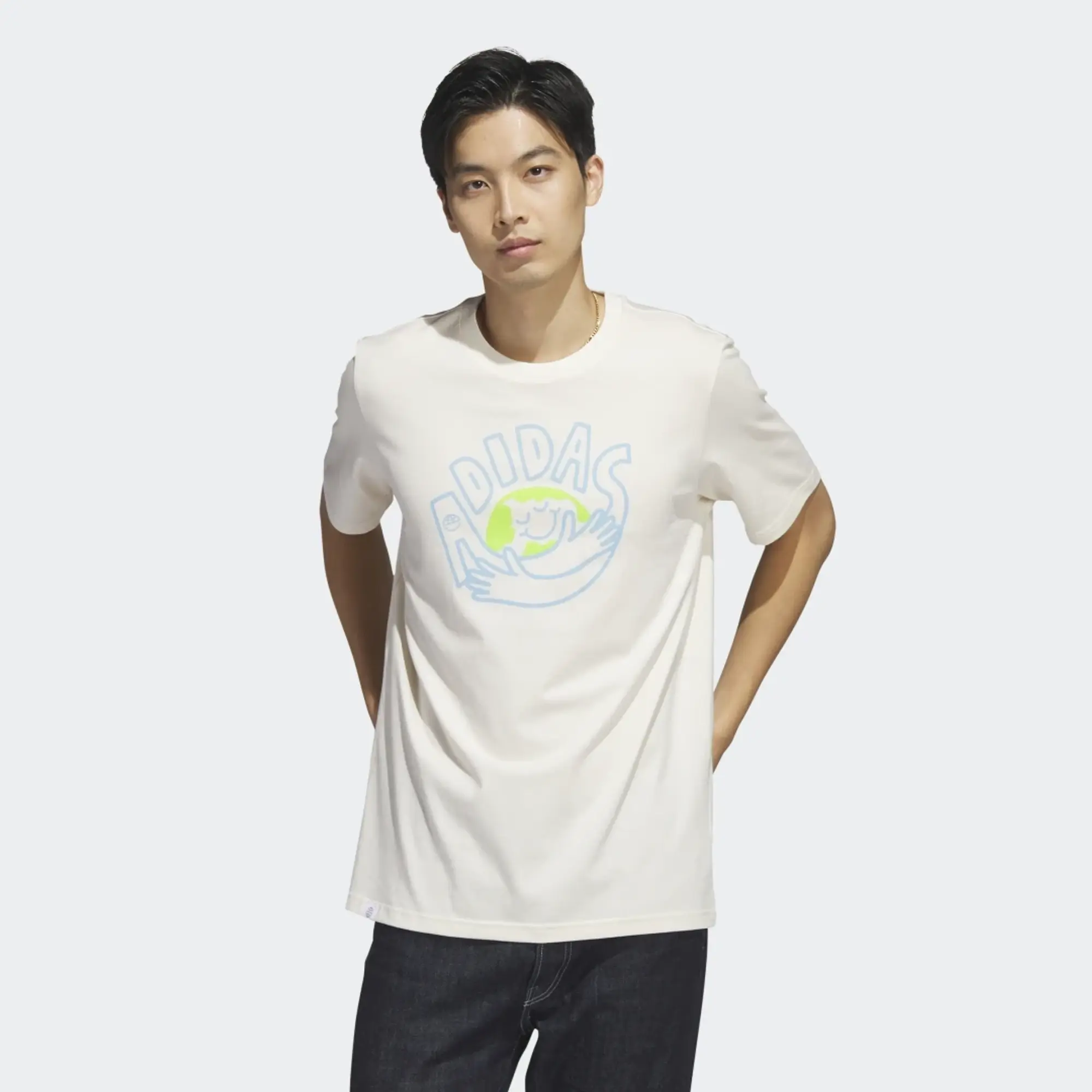 adidas Change Through Sports Earth Graphic T-Shirt - Non Dyed