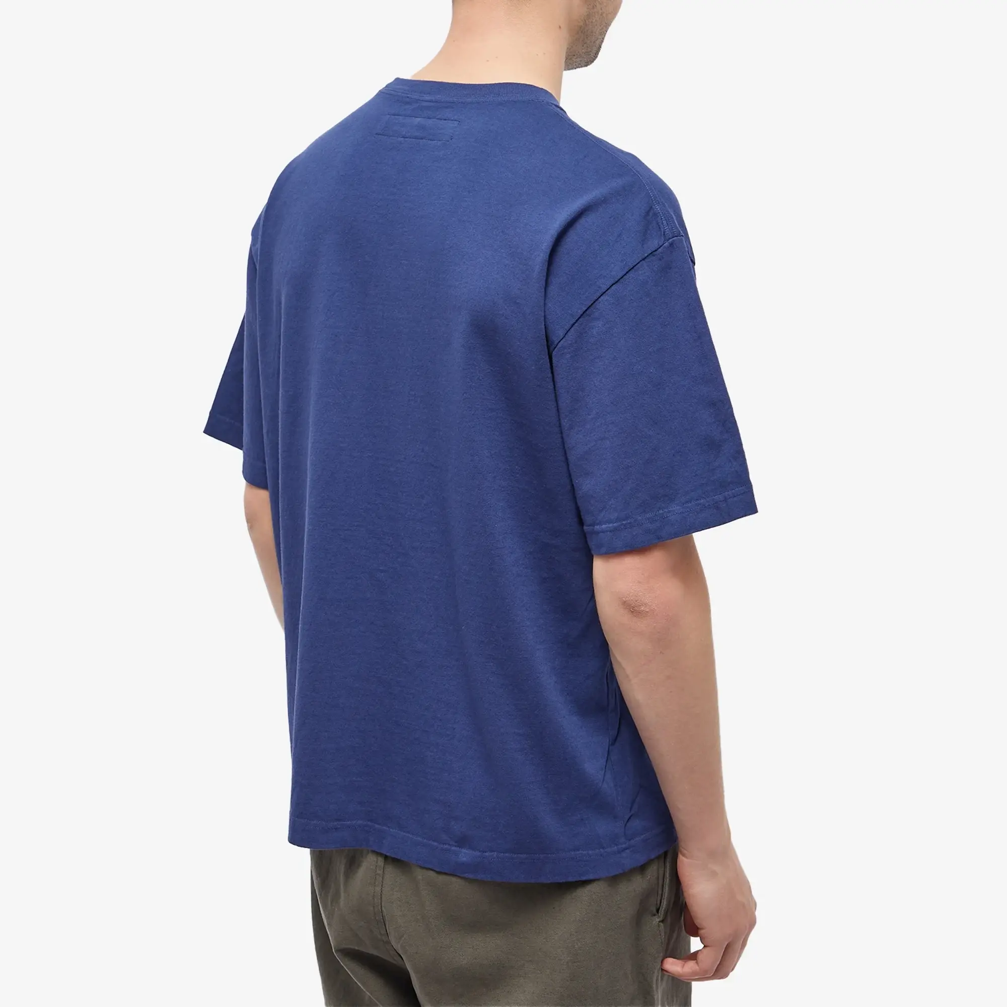 Neighborhood Men's Sulfur Dye Logo T-Shirt Navy