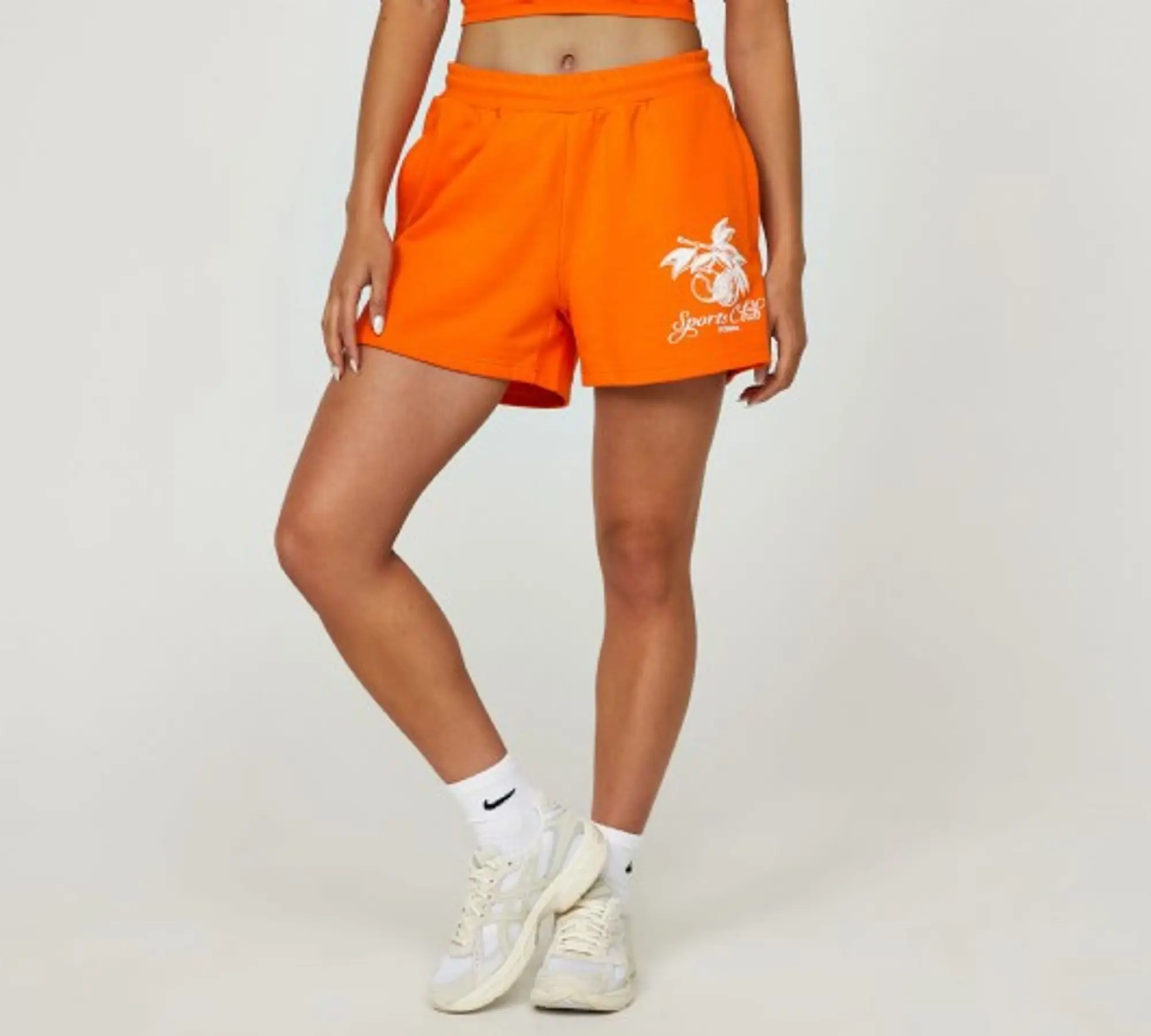 Forena Womens Casey Short - Orange Tiger