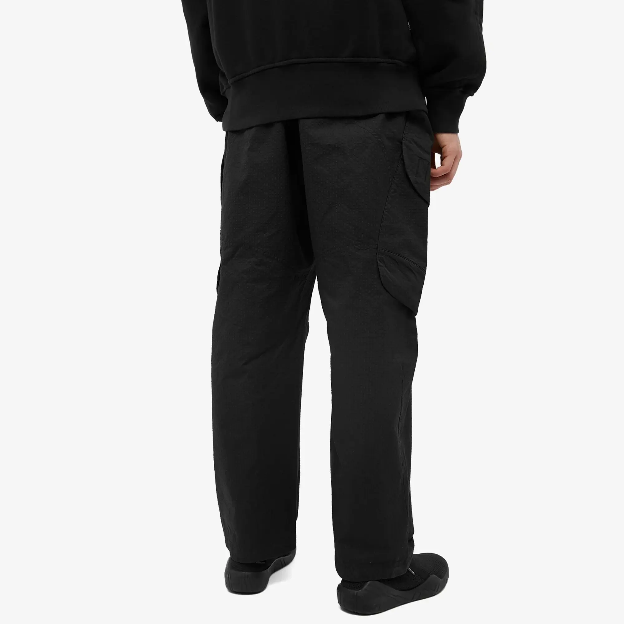 Stone Island Shadow Project Men's Wide Cargo Pant Black