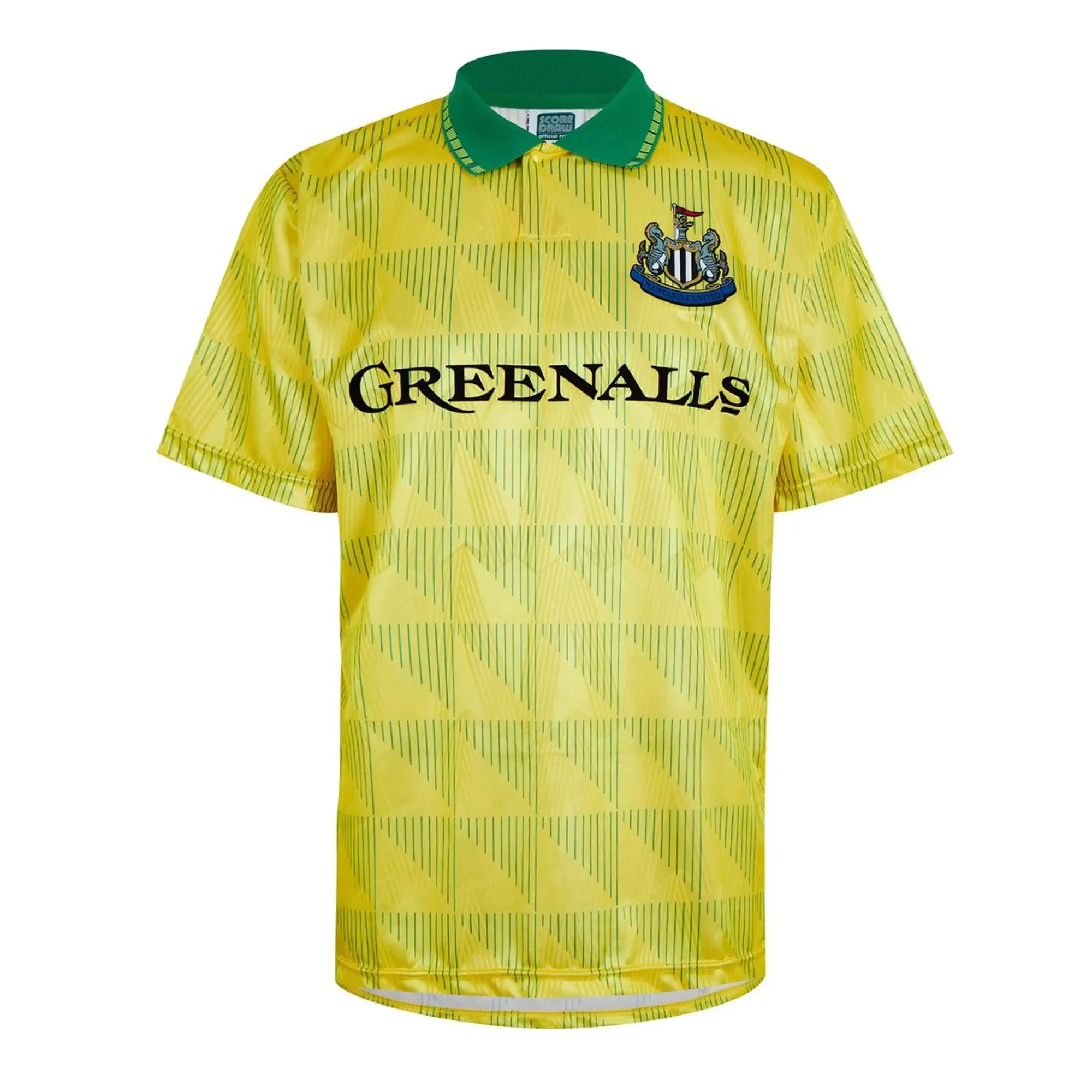 Score Draw Newcastle United Mens SS Away Shirt 1992/93
