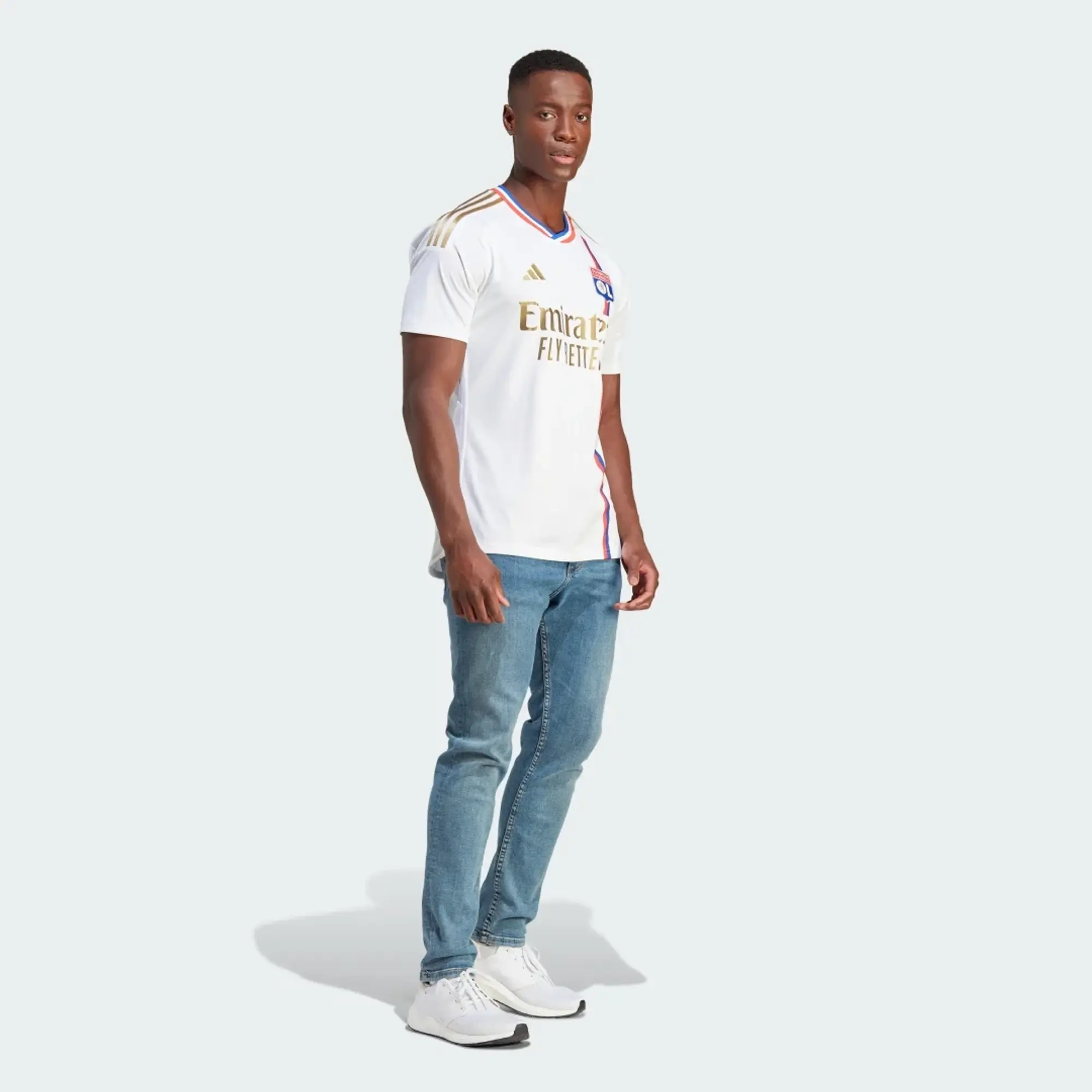 adidas Lyon Mens SS Home Shirt 2023/24