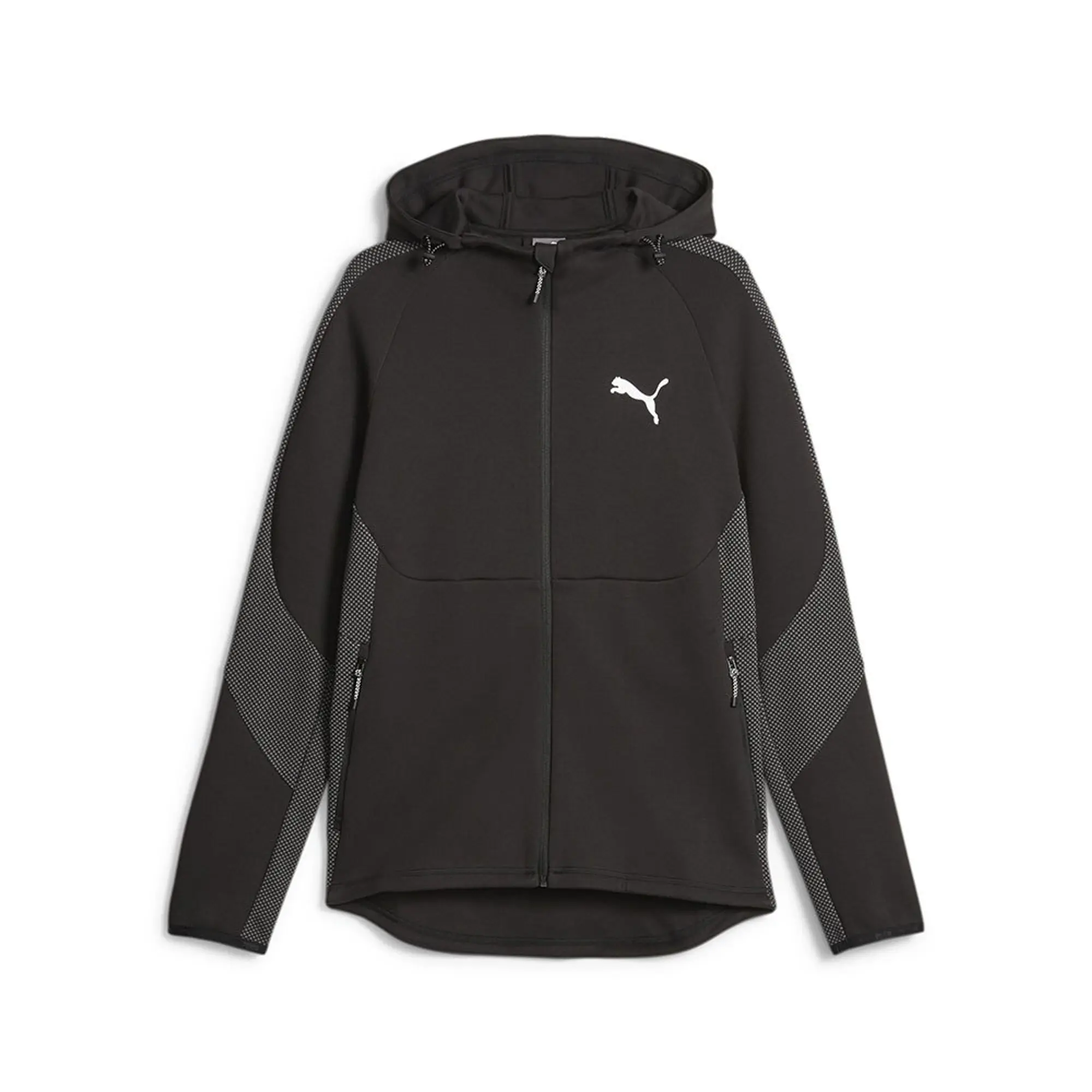 Puma Evostripe Full Zip Sweatshirt  - Black