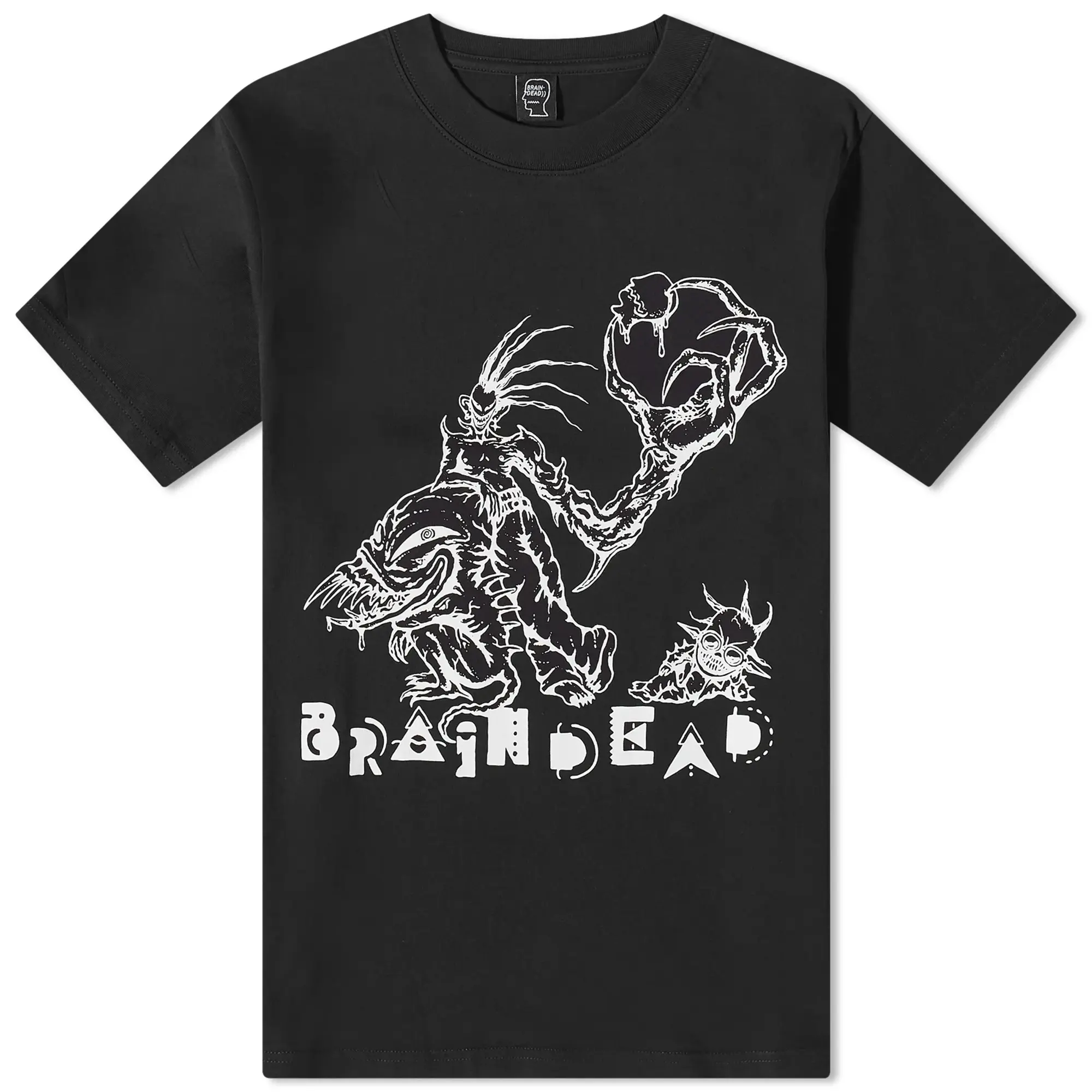 Brain Dead Monster Mash T-Shirt Black
