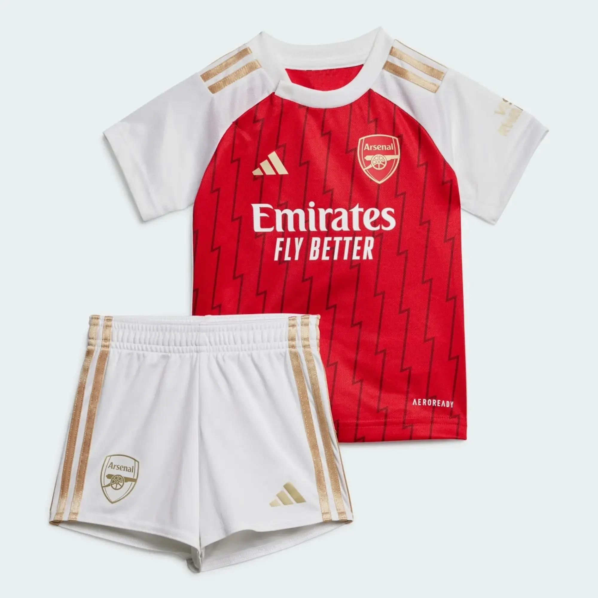 adidas Arsenal Baby SS Home Mini Kit 2023/24