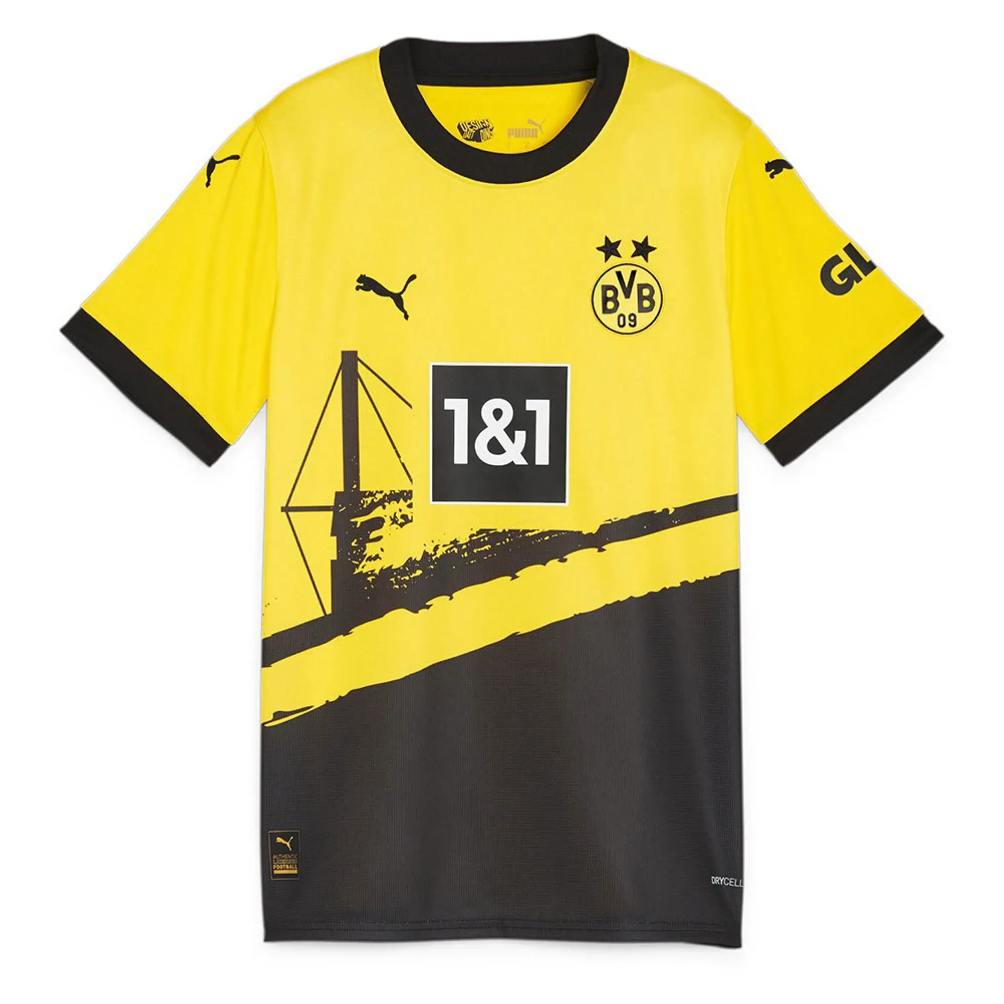 Puma Borussia Dortmund Kids SS Home Shirt 2023/24