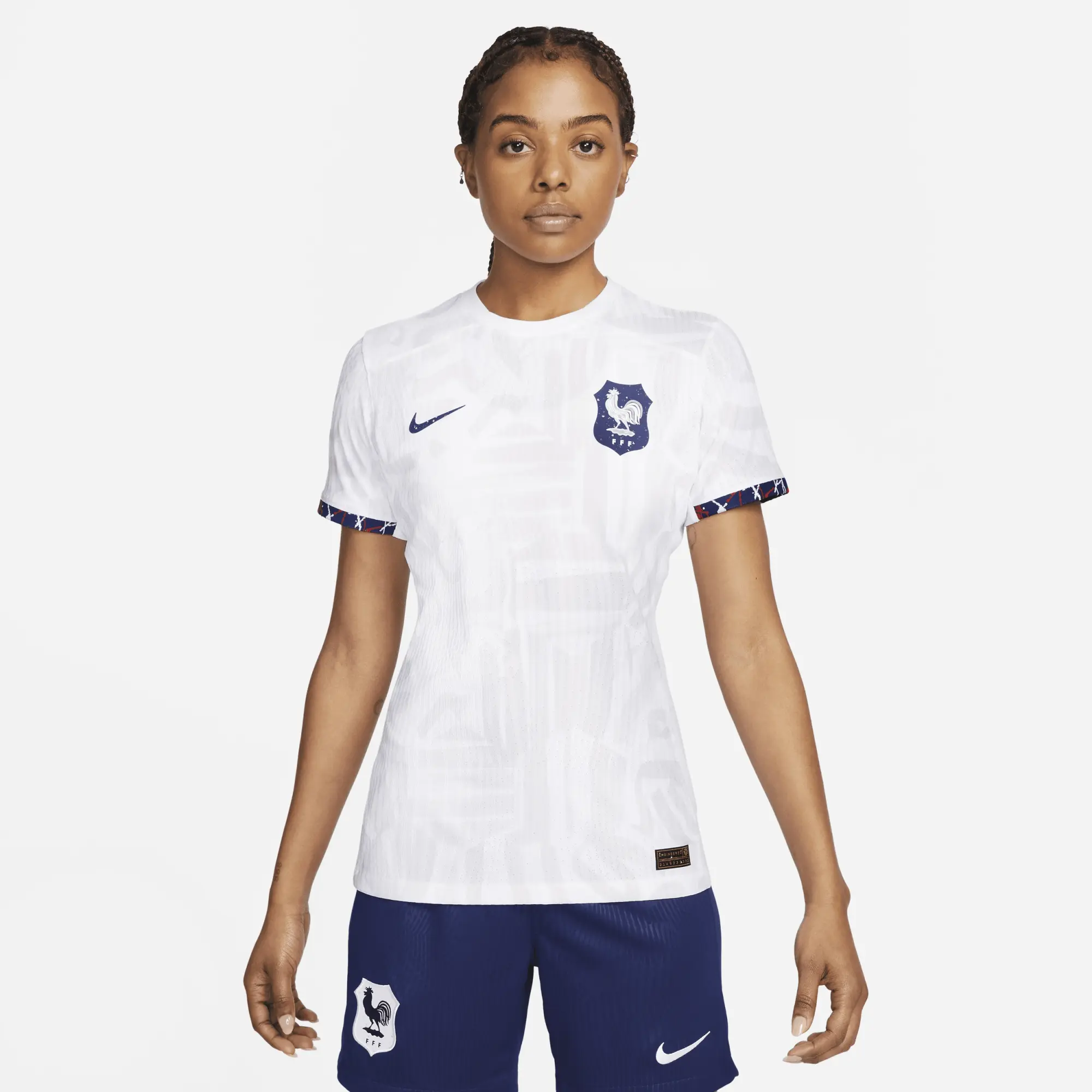 Nike France Womens SS Player Issue Away Shirt 2023