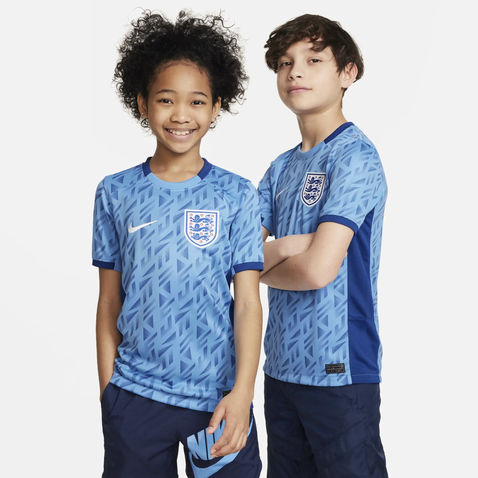 Nike England Kids SS Away Shirt 2023