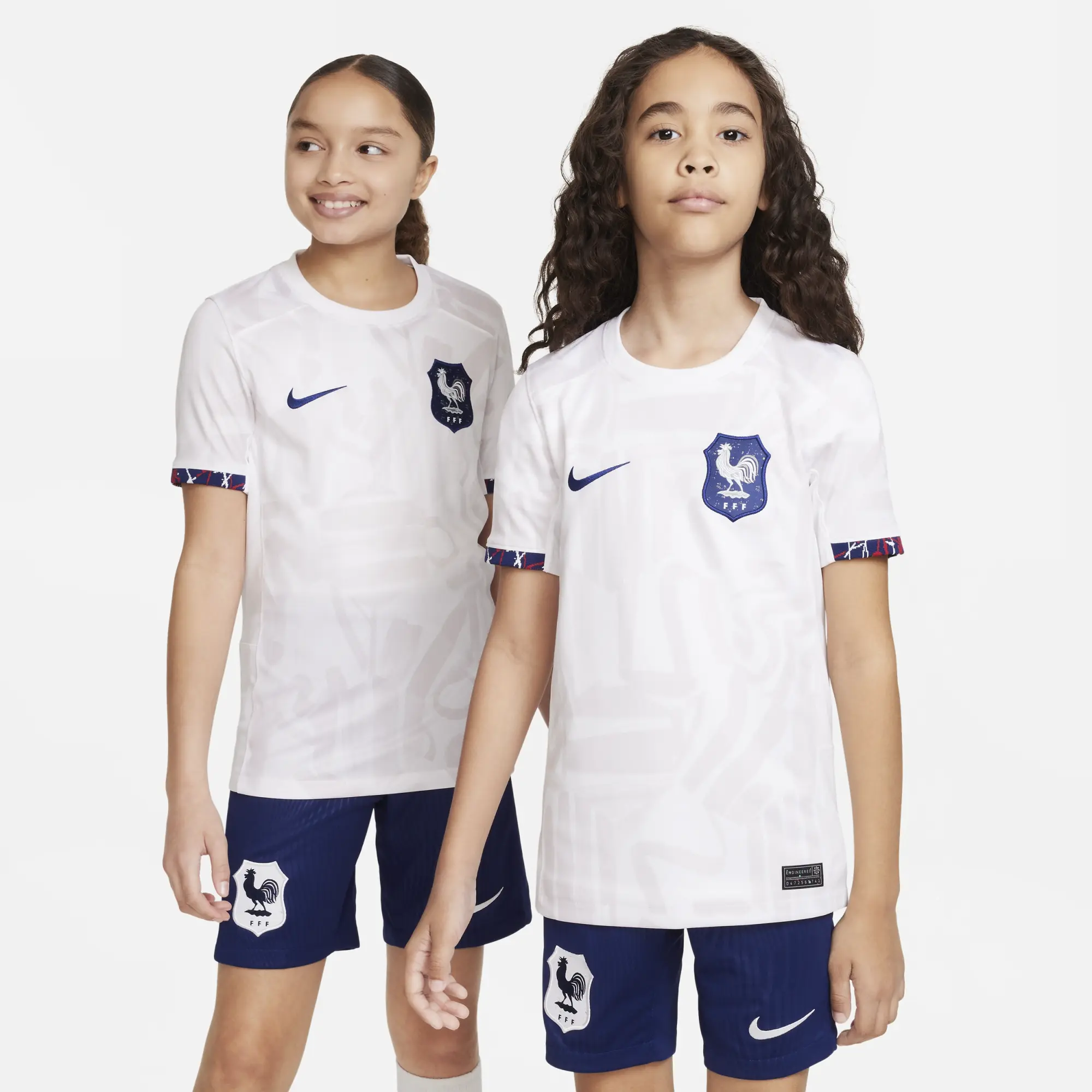 Nike France Kids SS Away Mini Kit 2023