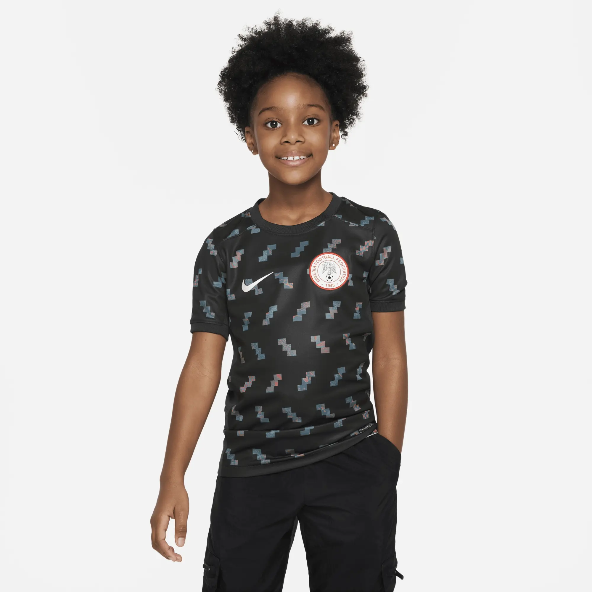 Nike Nigeria Kids SS Away Shirt 2023