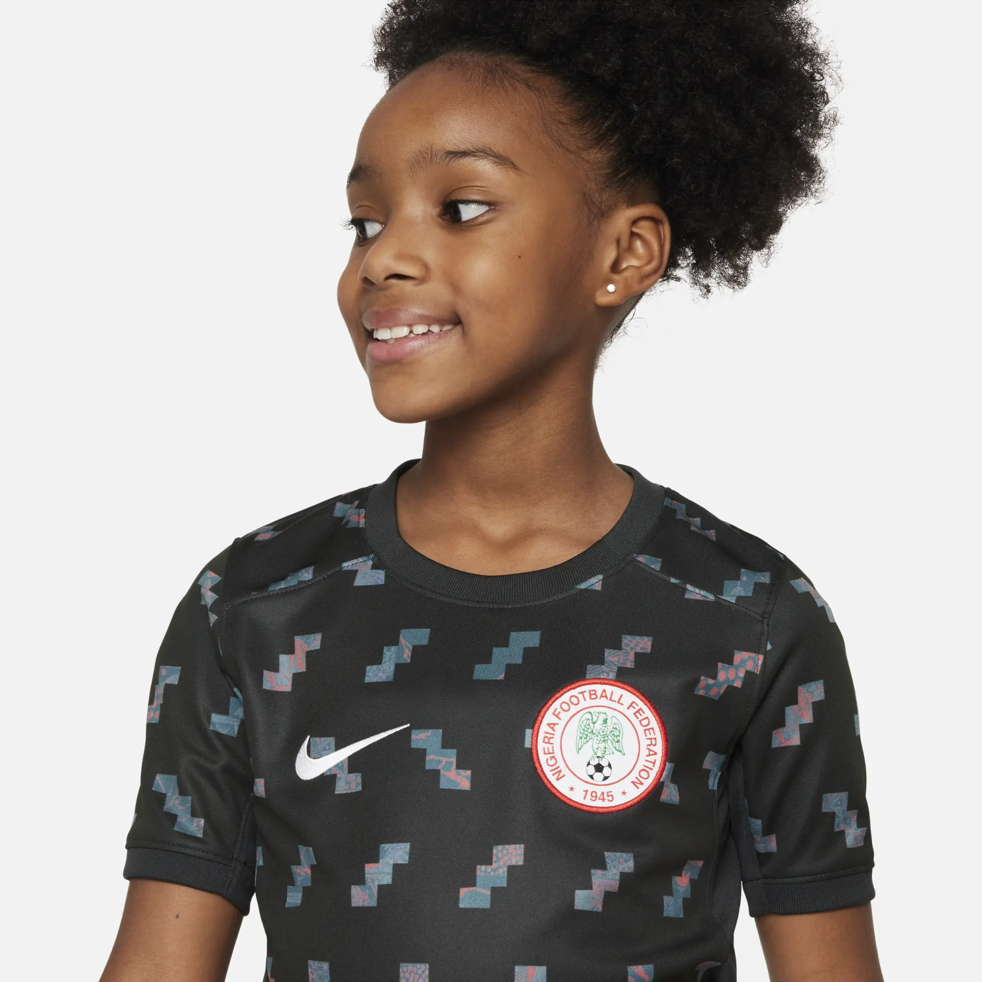 Nike Nigeria Kids SS Away Shirt 2023