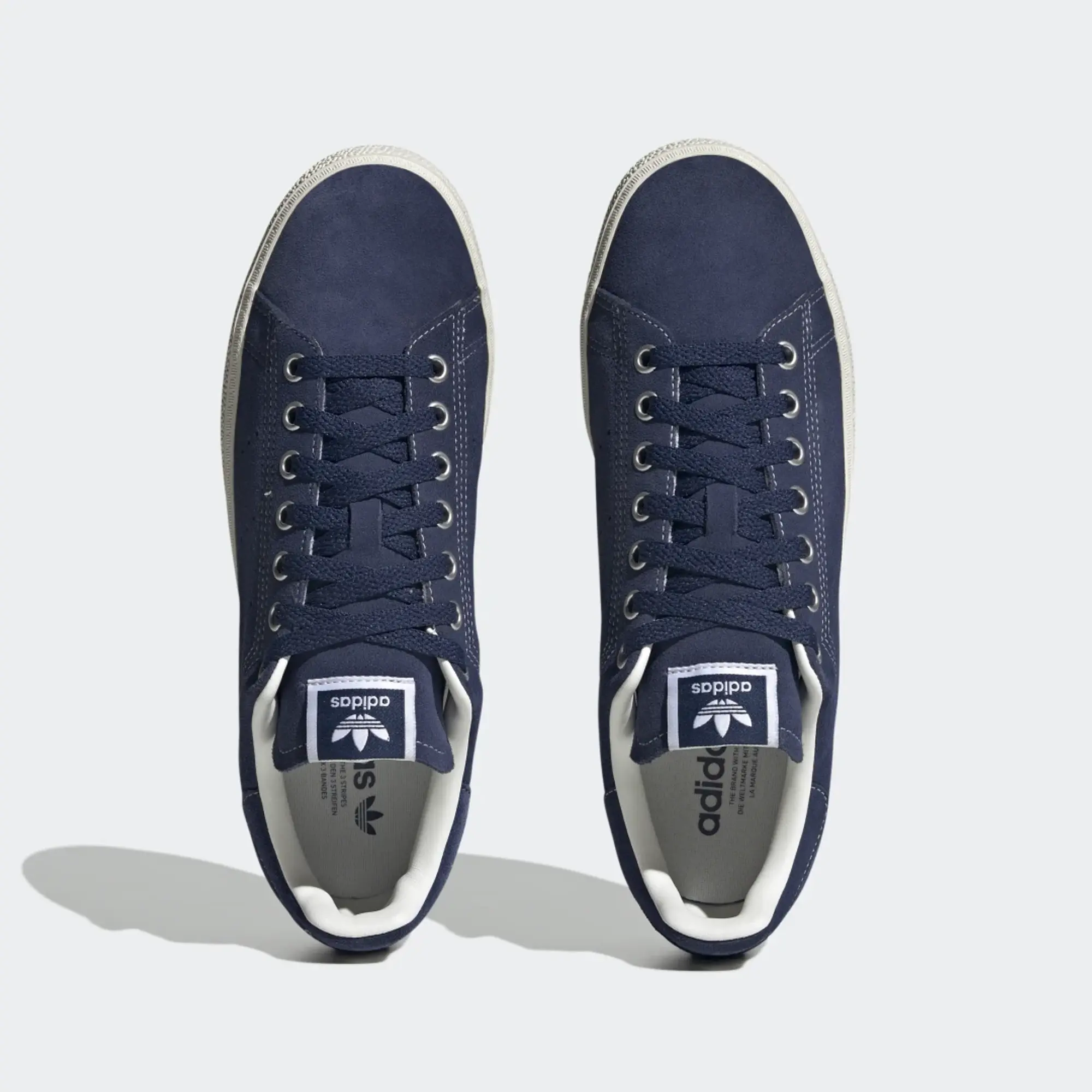 Adidas Originals Stan Smith Cs Trainers In Navy With Contrast Stitching