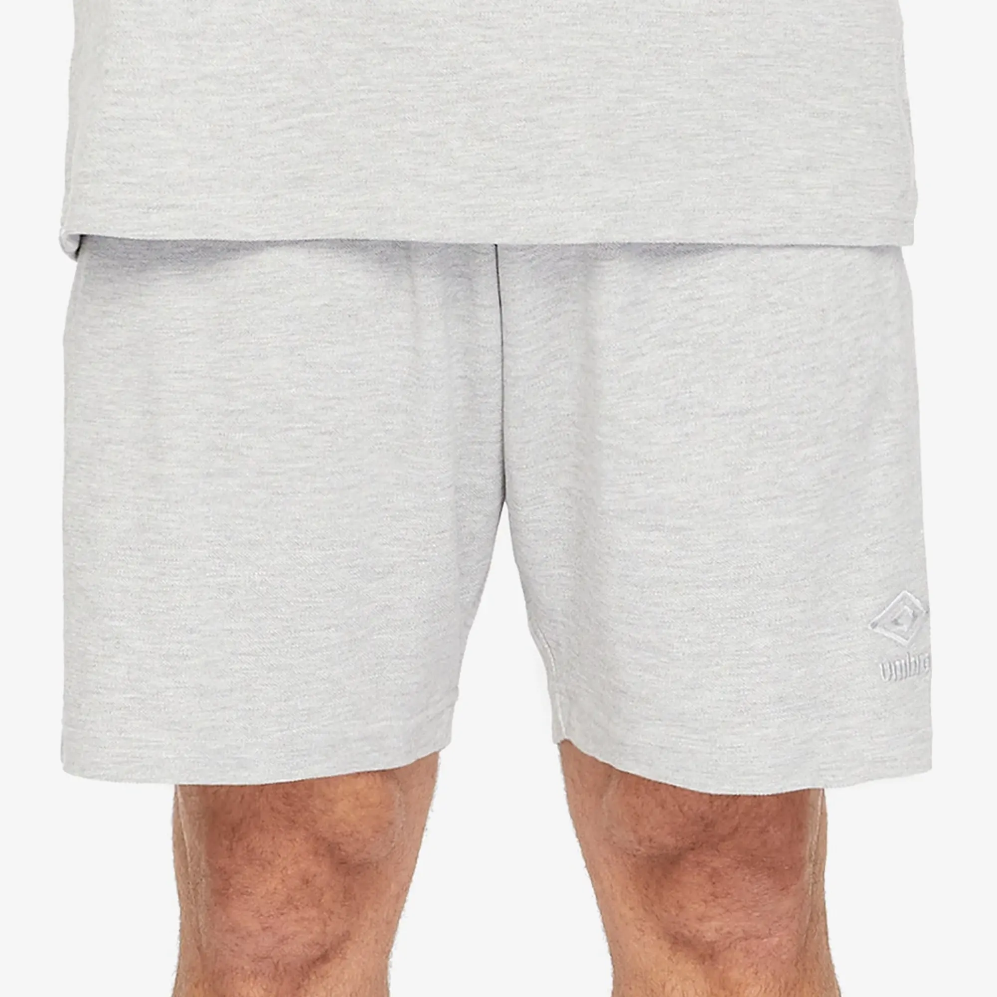 Umbro Sport Style Pique Shorts Grey Marl