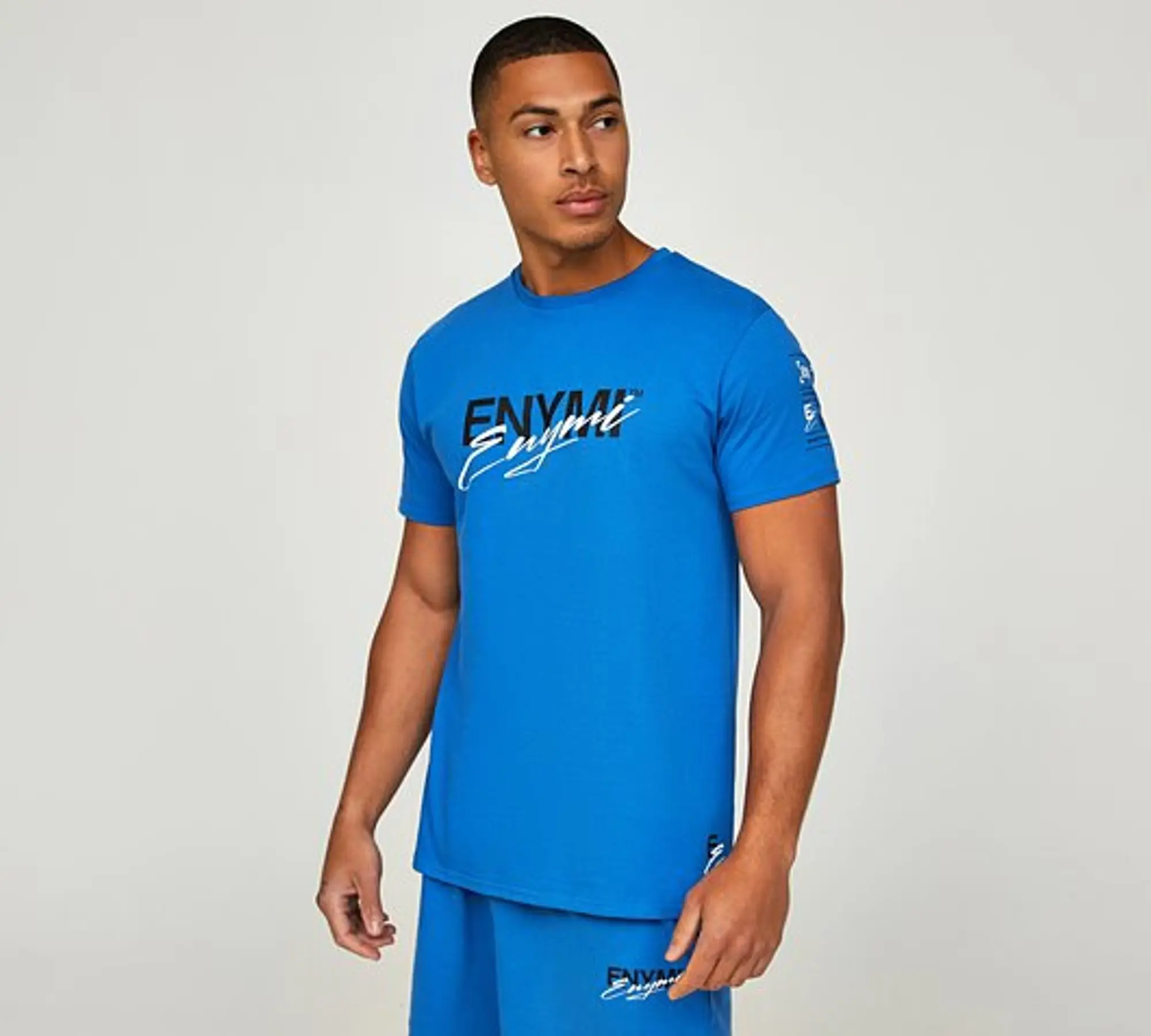 ENYMI Signature T-Shirt - Cobalt Blue