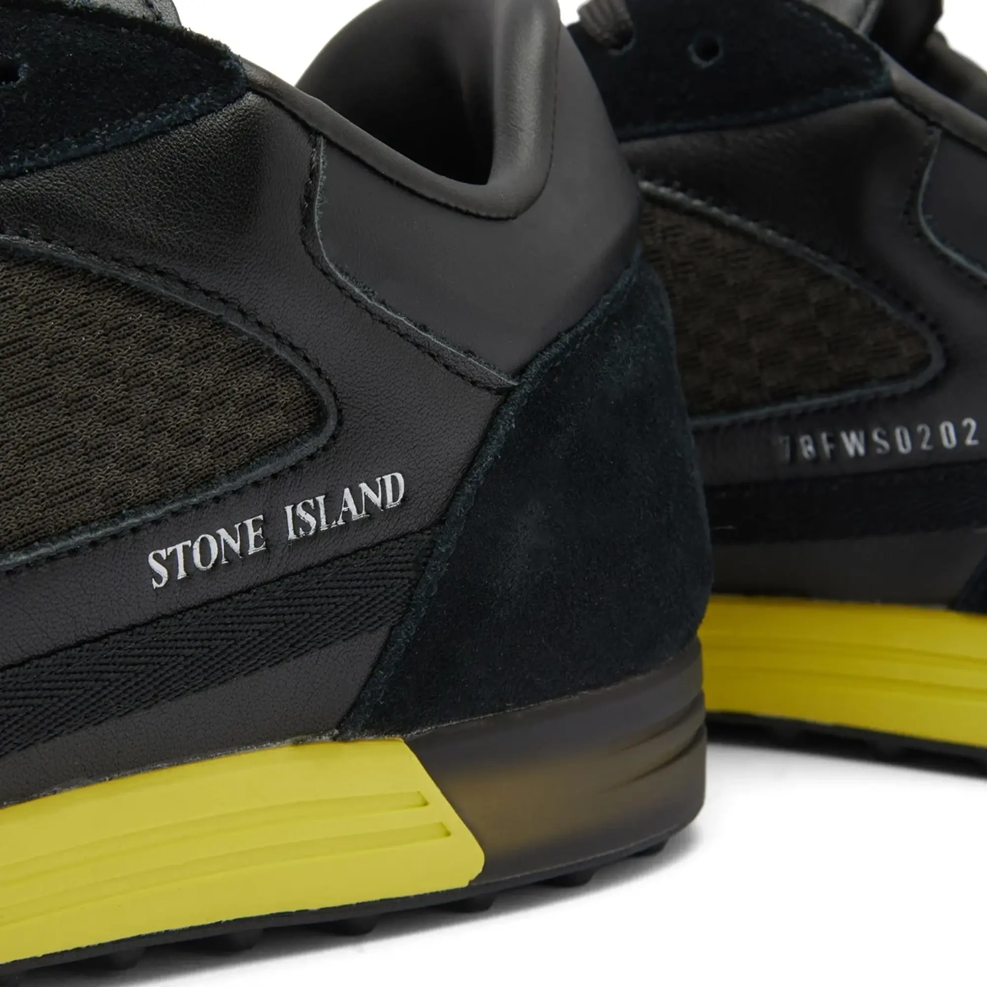 Stone Island Men's Football Sneaker Black