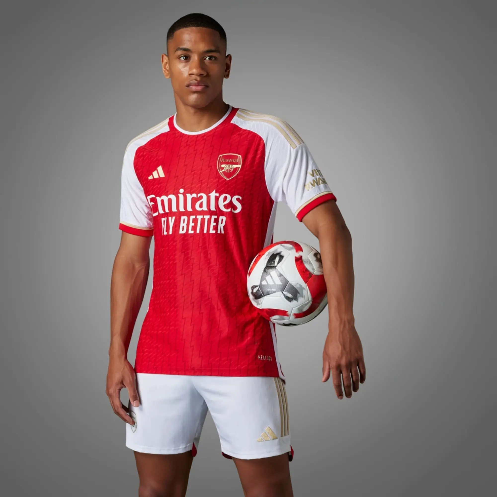 adidas Arsenal Mens SS Player Issue Home Shirt 2023/24