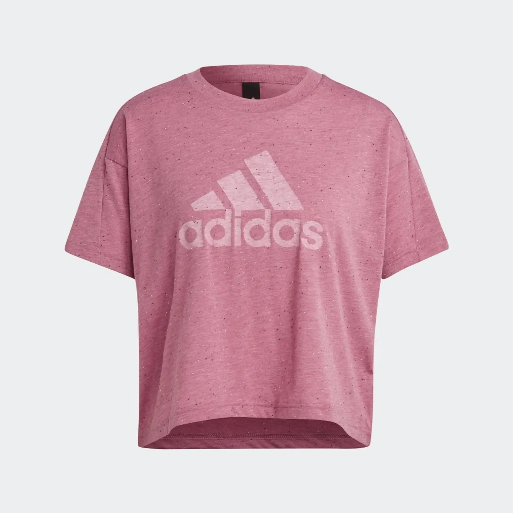 adidas Future Icons Winners T-Shirt - Pink Strata Mel. / White | IC0493