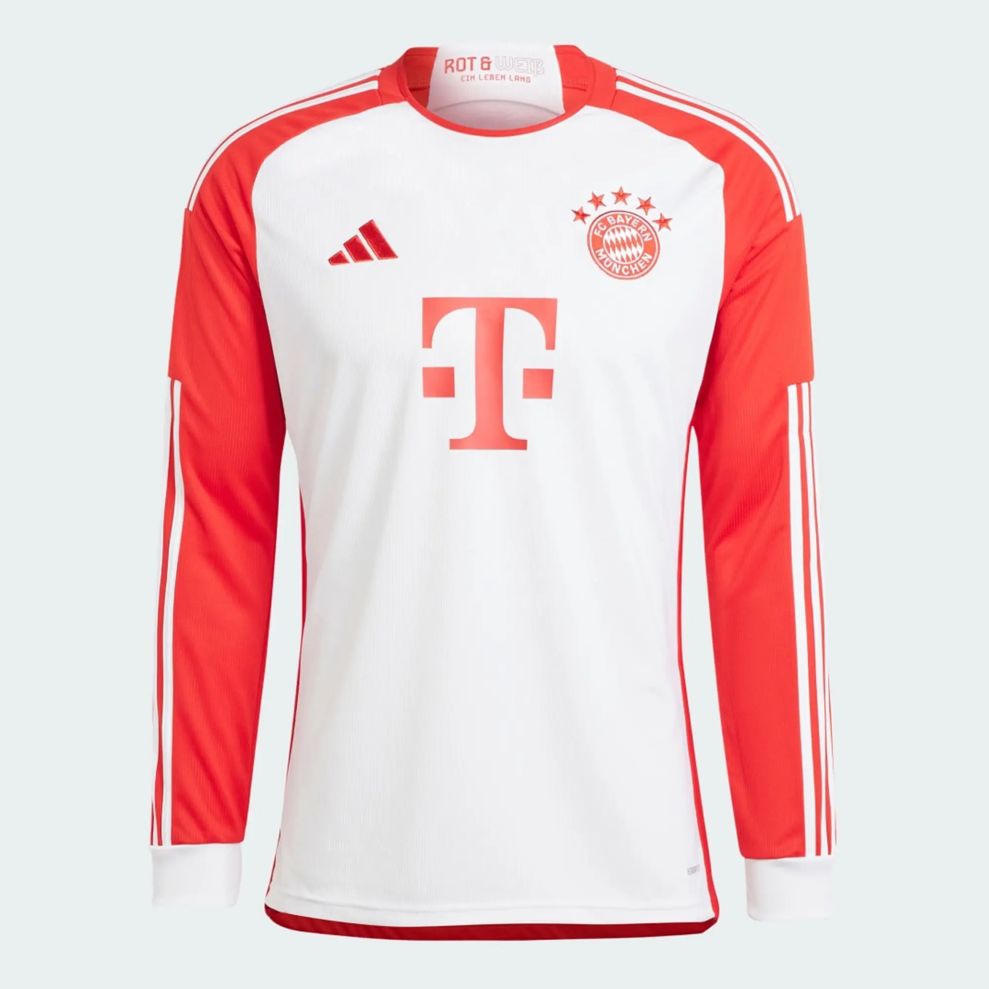 adidas Bayern Munich Kids LS Home Shirt 2023/24